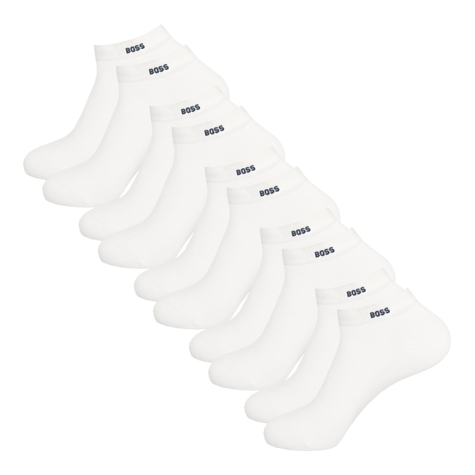 BOSS Sneakersocken AS Uni CC (5-Paar) mit eingewebtem Boss Logo günstig online kaufen