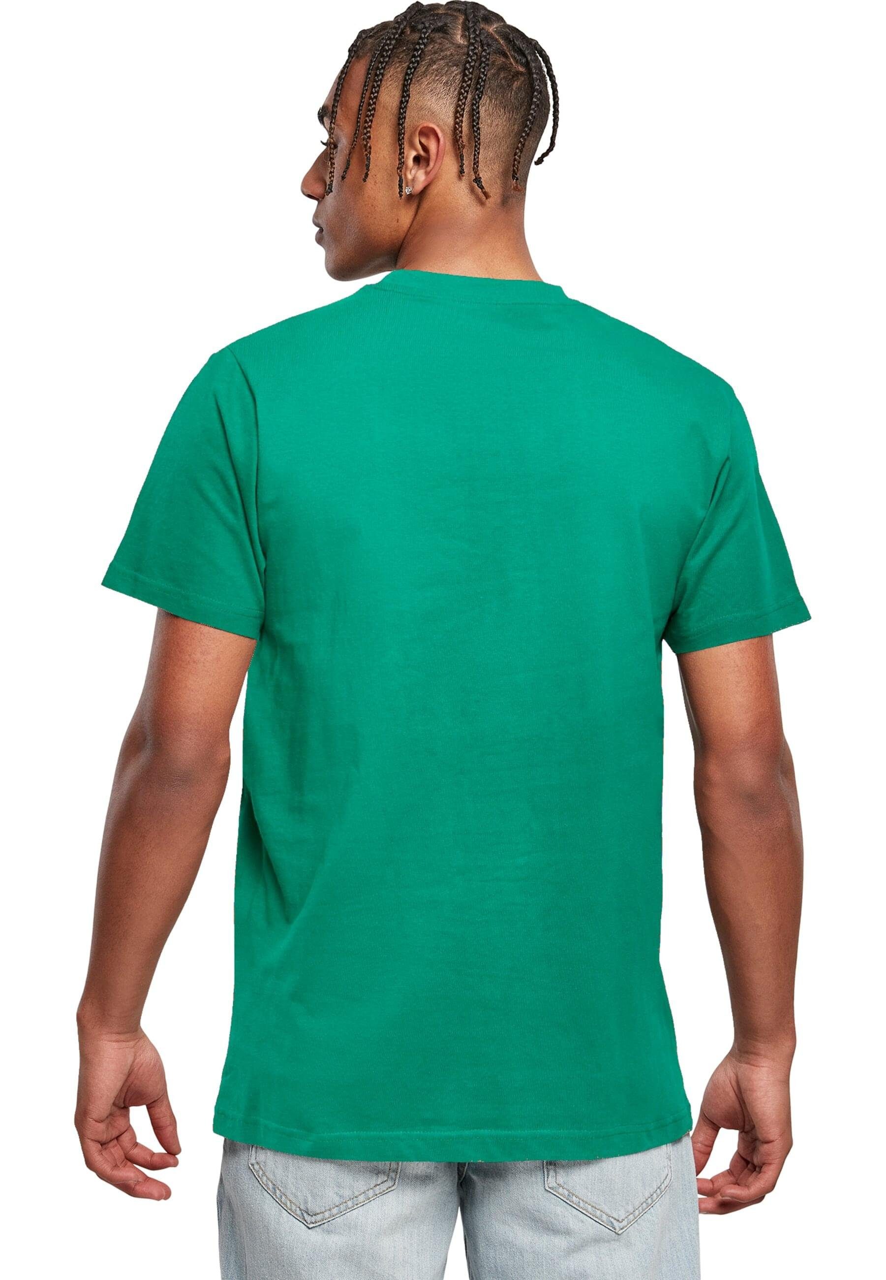 Round Merchcode T-Shirt forestgreen (1-tlg) Neck Sweet Herren Peanuts - thing T-Shirt