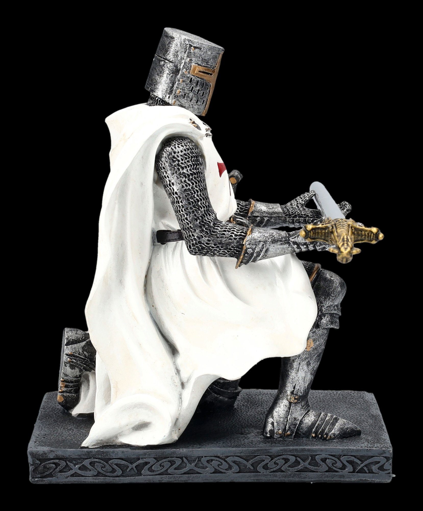 - GmbH Knight's Mittelalter - Figuren Stifthalter Oath Dekofigur Kugelschreiber Ritter Shop mit Figur Dekofigur