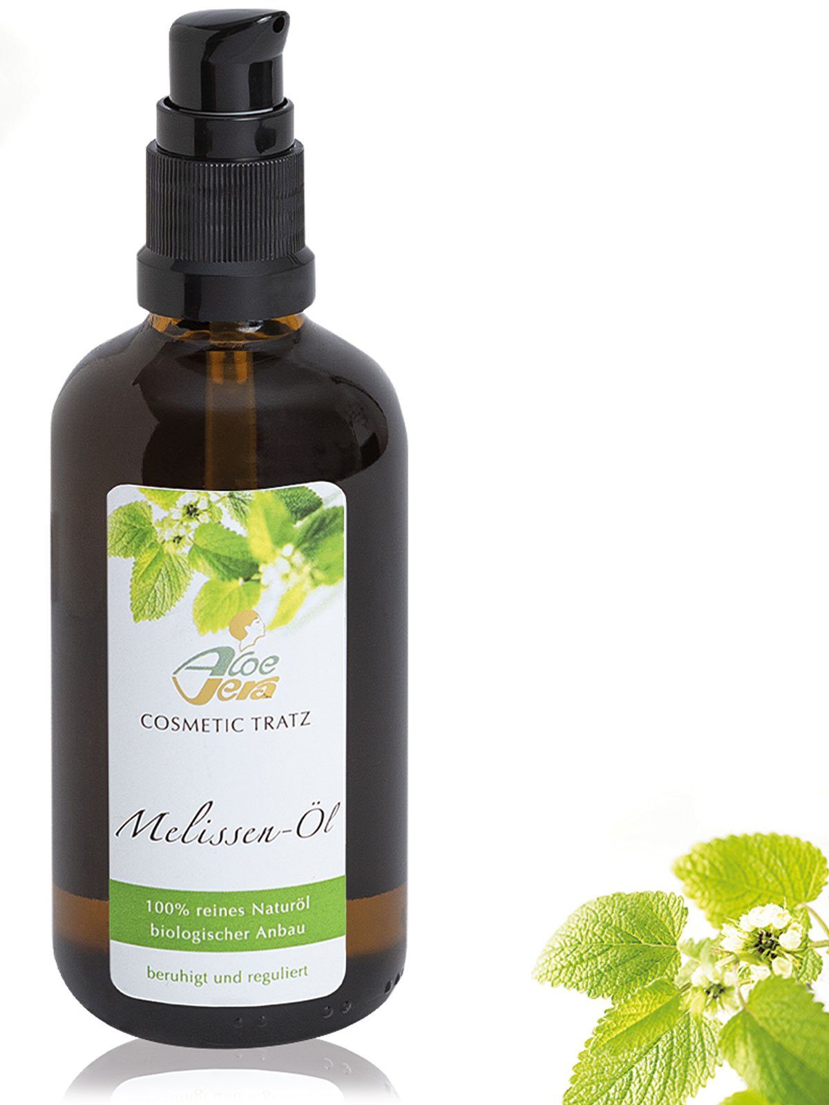 Aloe Vera Cosmetic Tratz Körperöl Melissen Öl SPA PFLEGEÖLE, 1-tlg., 100% reinem ätherischen ÖL, stärkt aus dem Gleichgewicht geratene Haut