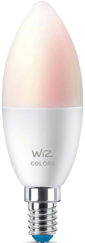 WiZ LED-Leuchtmittel White&Color 40W E14 Kerzenform Tunable matt Doppelpack, E14, Farbwechsler | Leuchtmittel