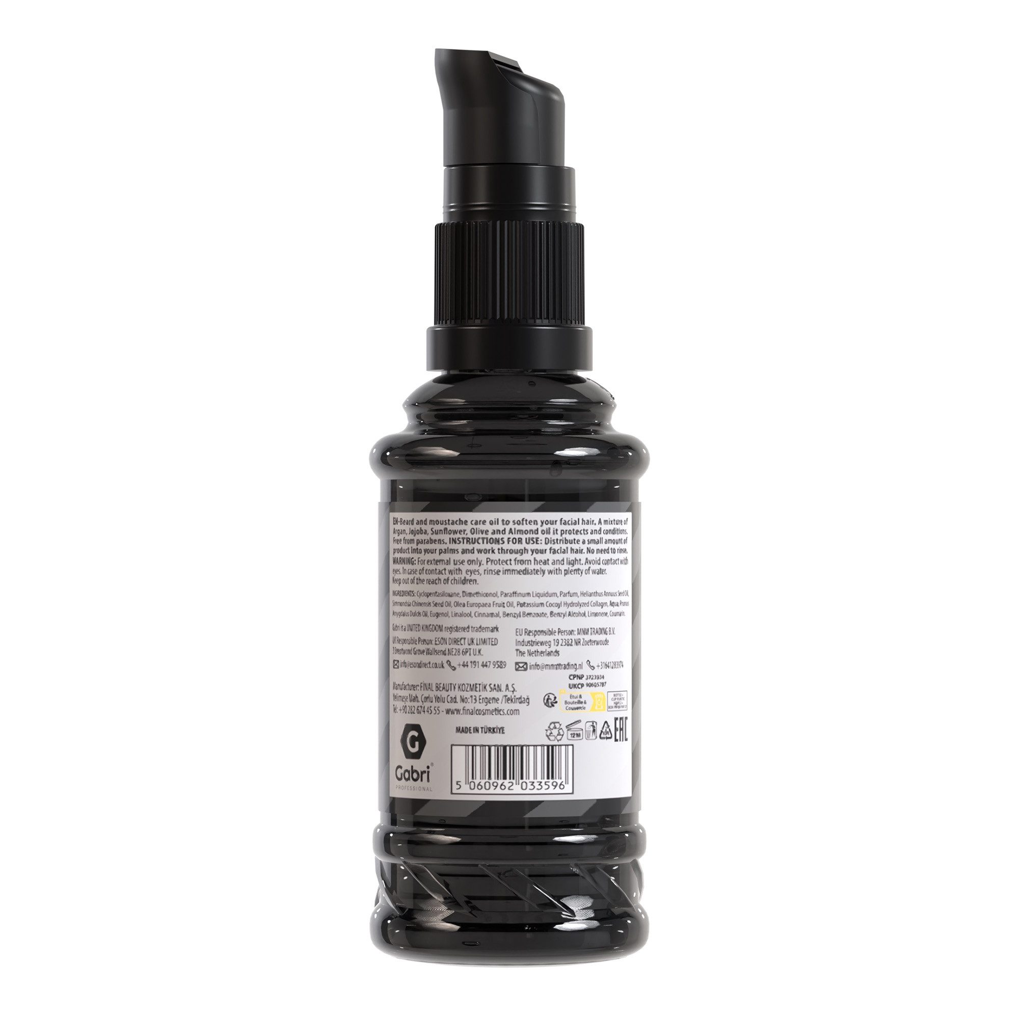 Gabri Professional Bartöl Gabri Professional - Beard Oil 75ml, Beard Oil Collagen