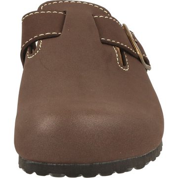 SUPERSOFT Herren 176-002 Komfort Pantolette Pantoffeln Hausschuh Lederfußbett, Gepolstert