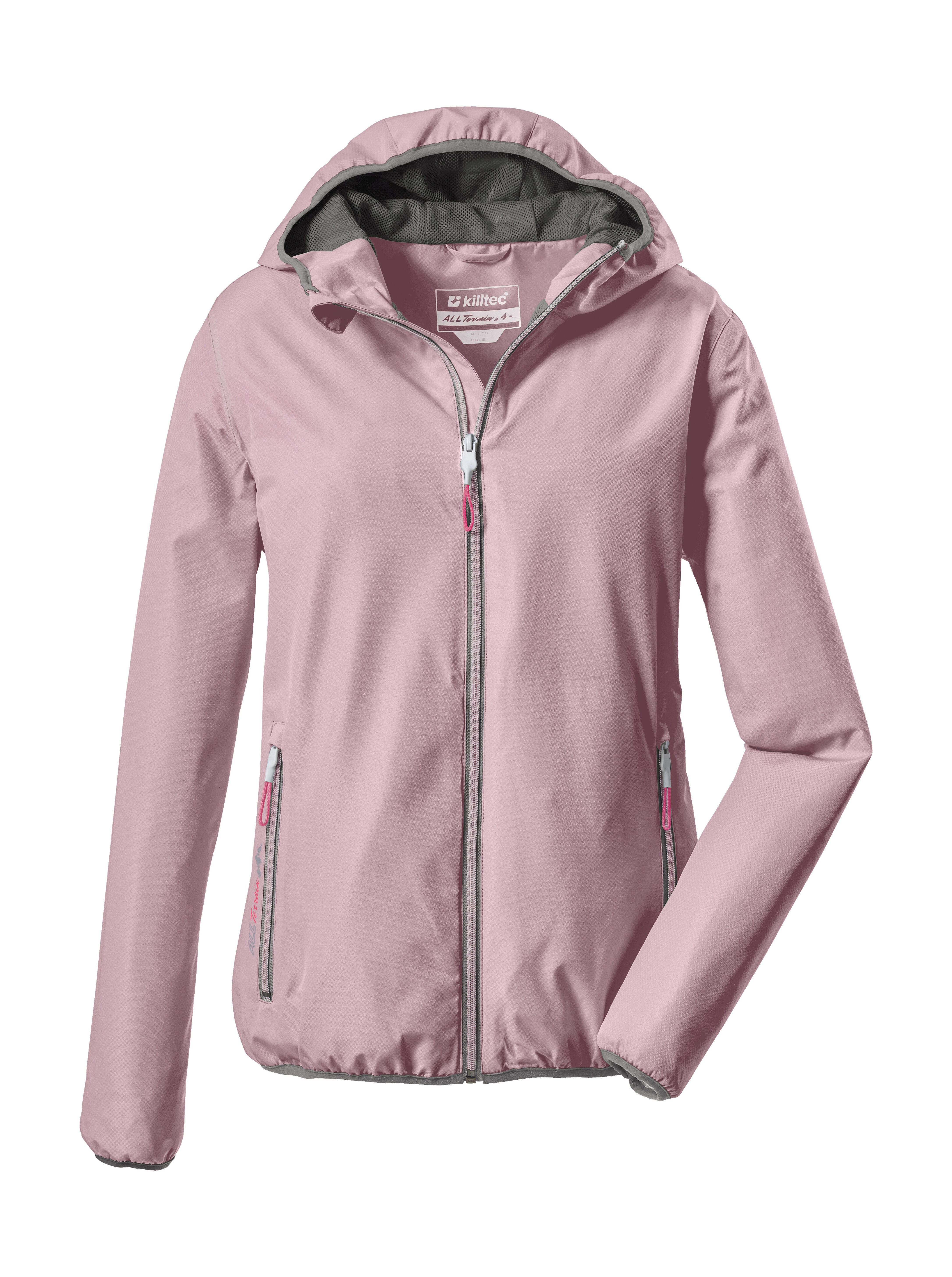 Killtec Outdoorjacke Trin WMN JCKT A Packbare, atmungsaktive, 100% wasserdichte Funktionsjacke