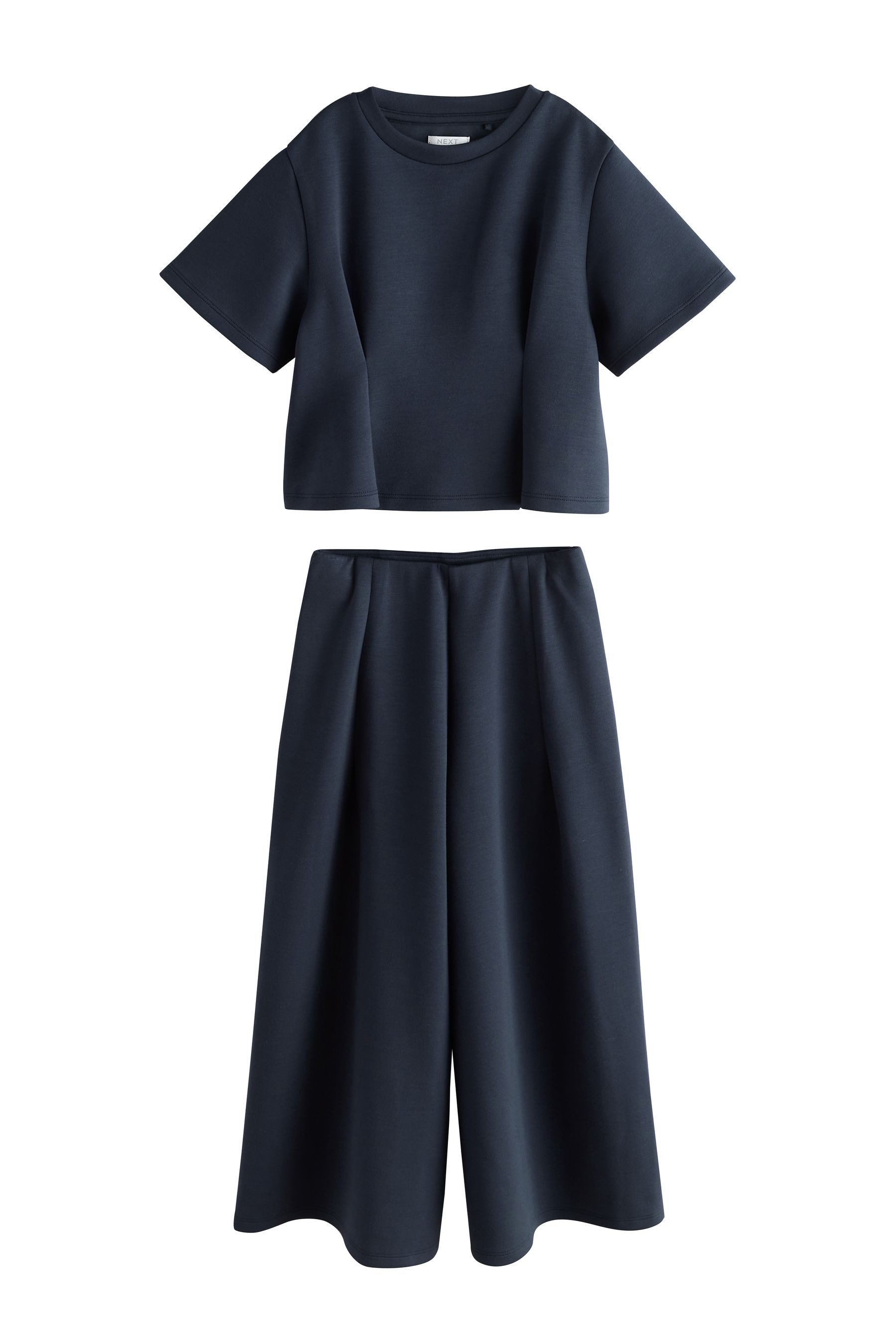 Next Top & Hose Set mit plissiertem, weitem Bein (2-tlg)