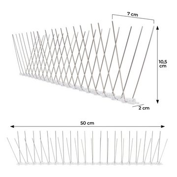 Karat Vogelabwehr-Windspiel Vogelabwehr Spikes