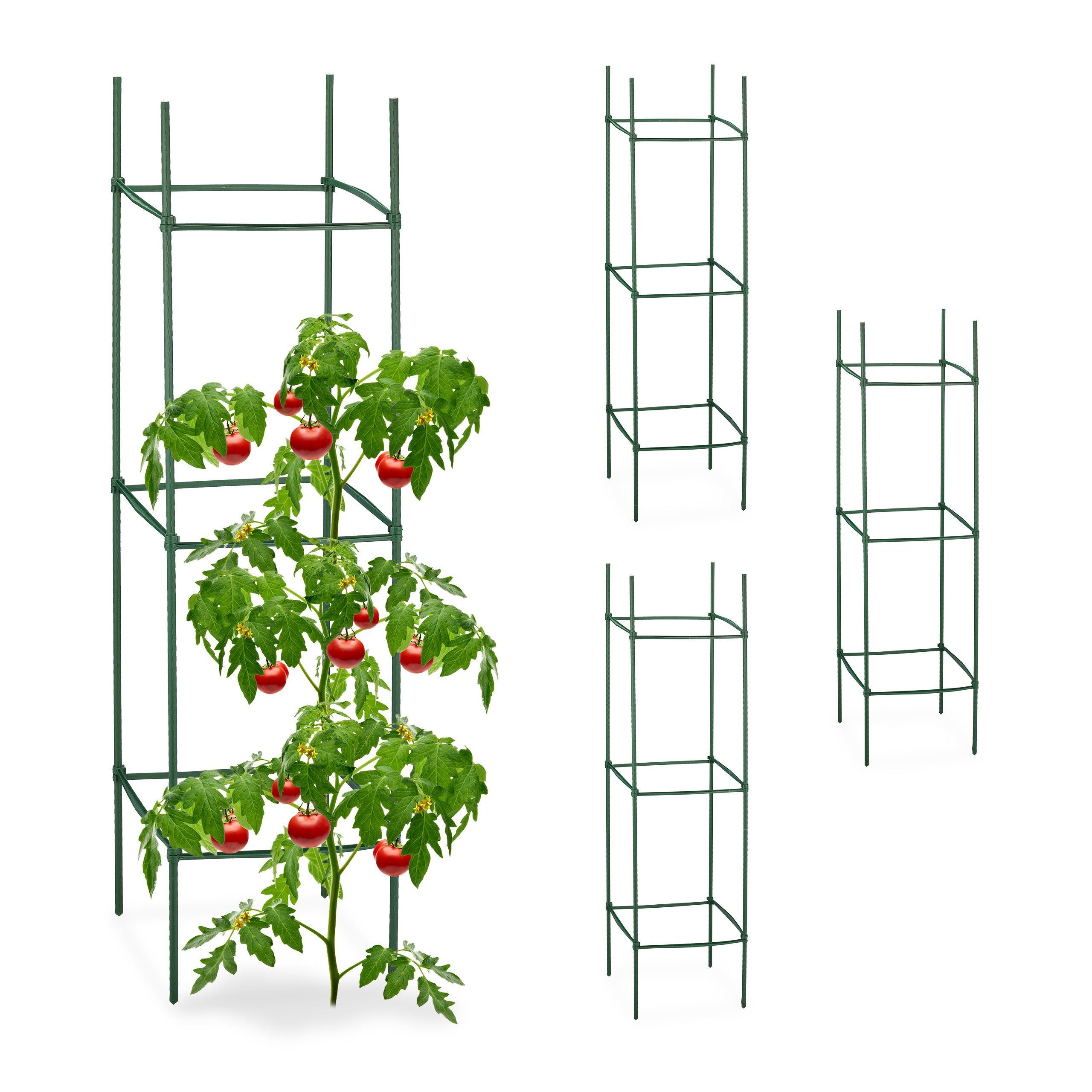 relaxdays Rankhilfe 4er Set 120 cm günstig online kaufen