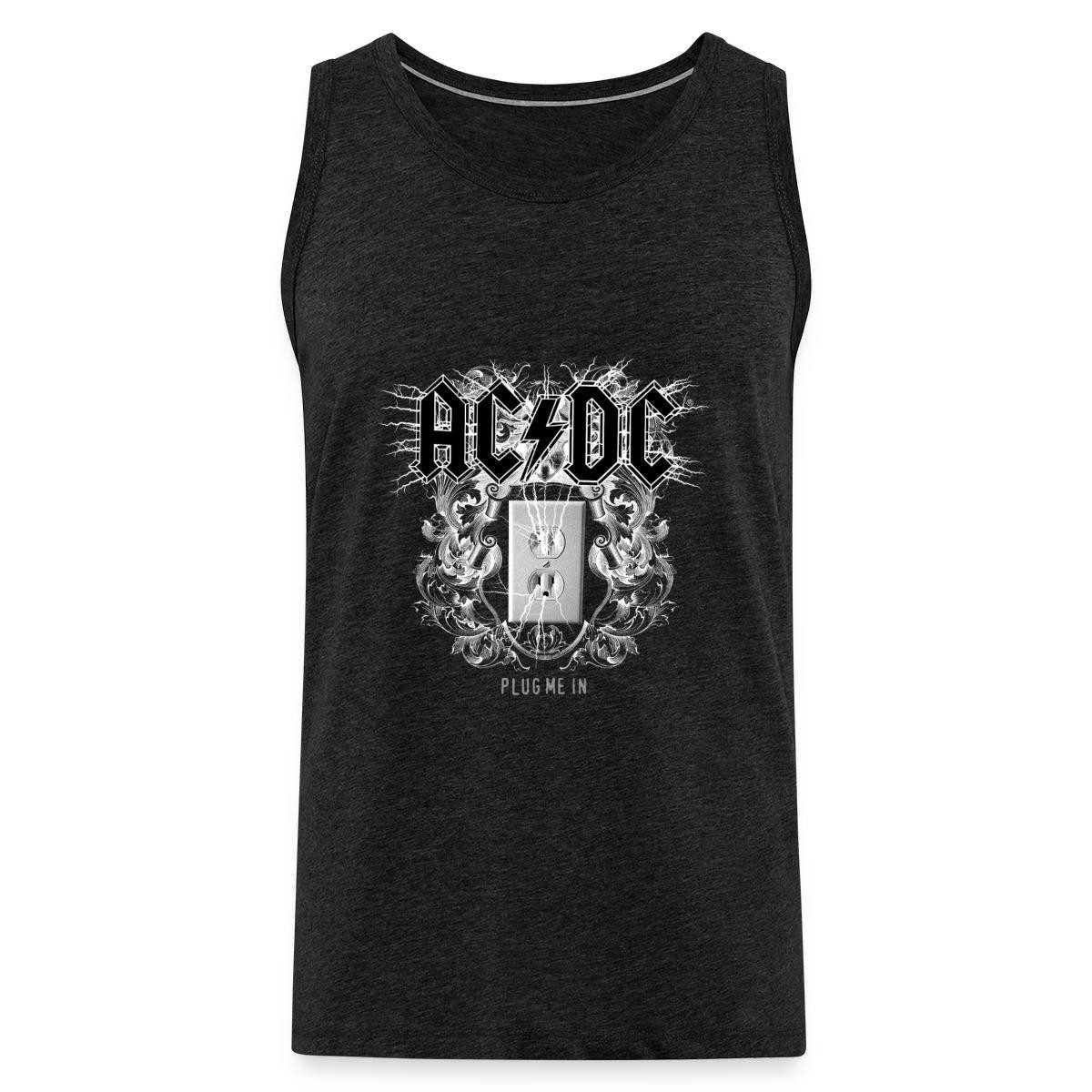 T-Shirt AC/DC Logo Plug Me In Videoalbum Männer Premium Tank Top