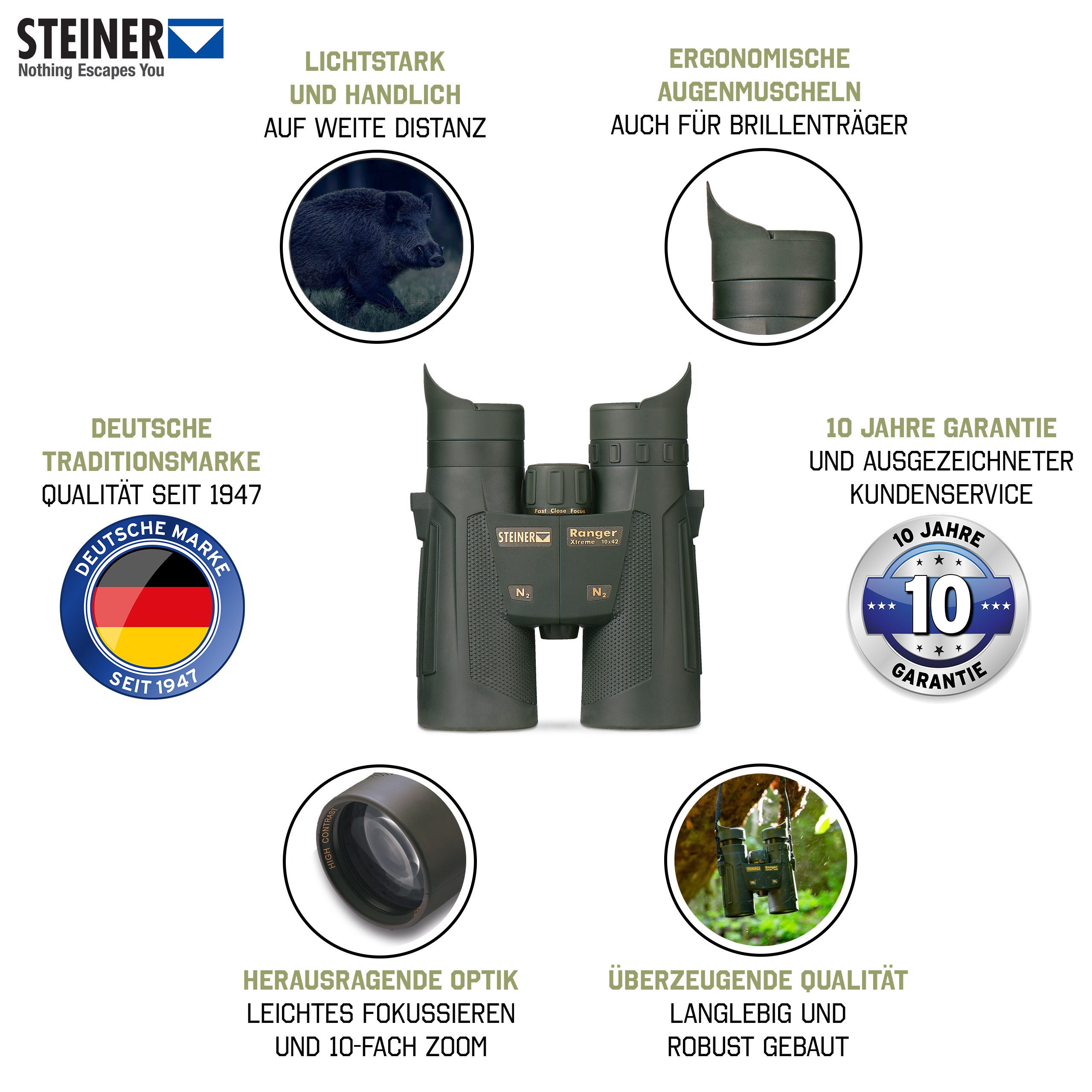 Steiner Ranger 10x42 Fernglas