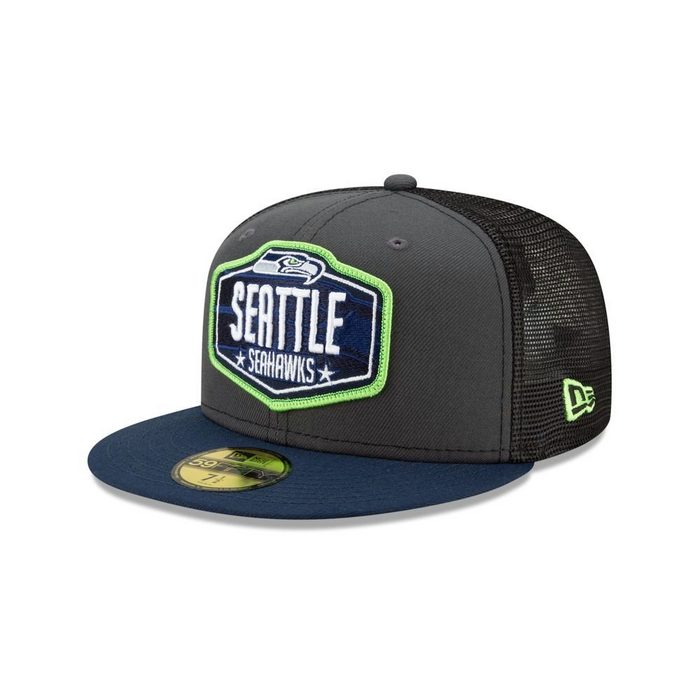 New Era Baseball Cap New Era NFL SEATTLE SEAHAWKS 2021 Official 59FIFTY Fitted Draft Cap