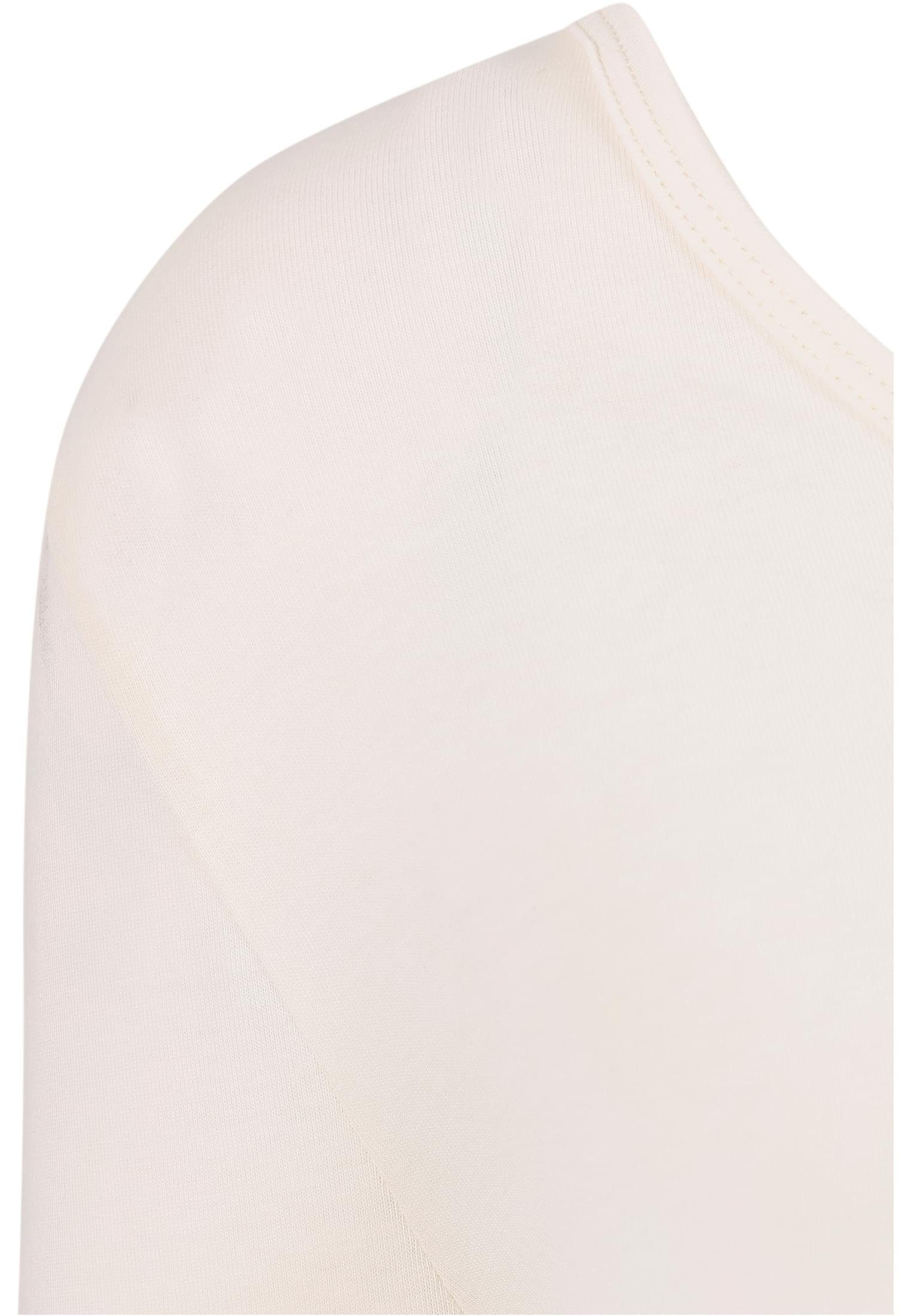 Langarmshirt Ladies (1-tlg) Asymmetric URBAN CLASSICS Longsleeve Damen whitesand