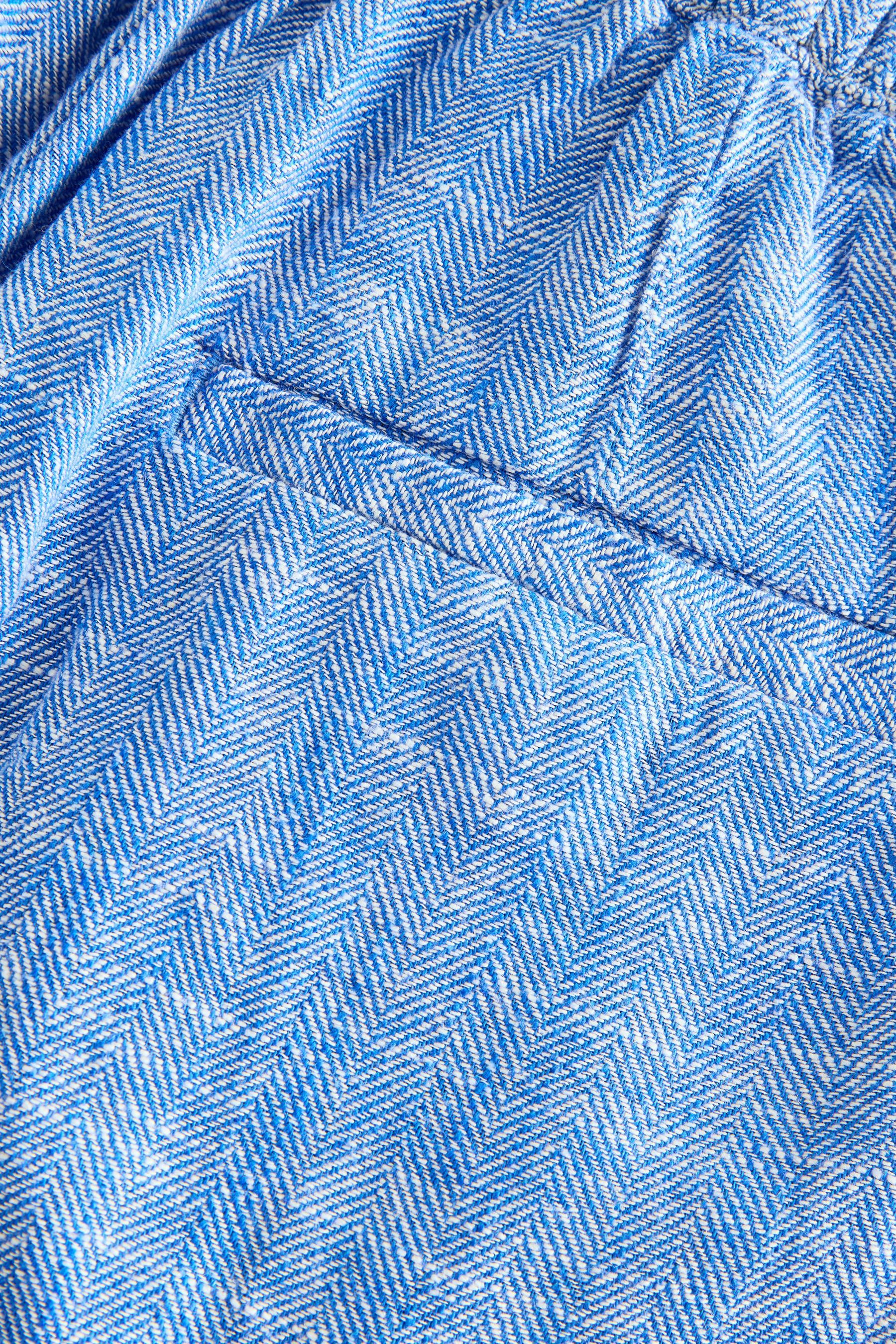 Next Leinenhose Hose mit Barrel-Bein aus Leinengemisch, Kurzgröße (1-tlg) günstig online kaufen