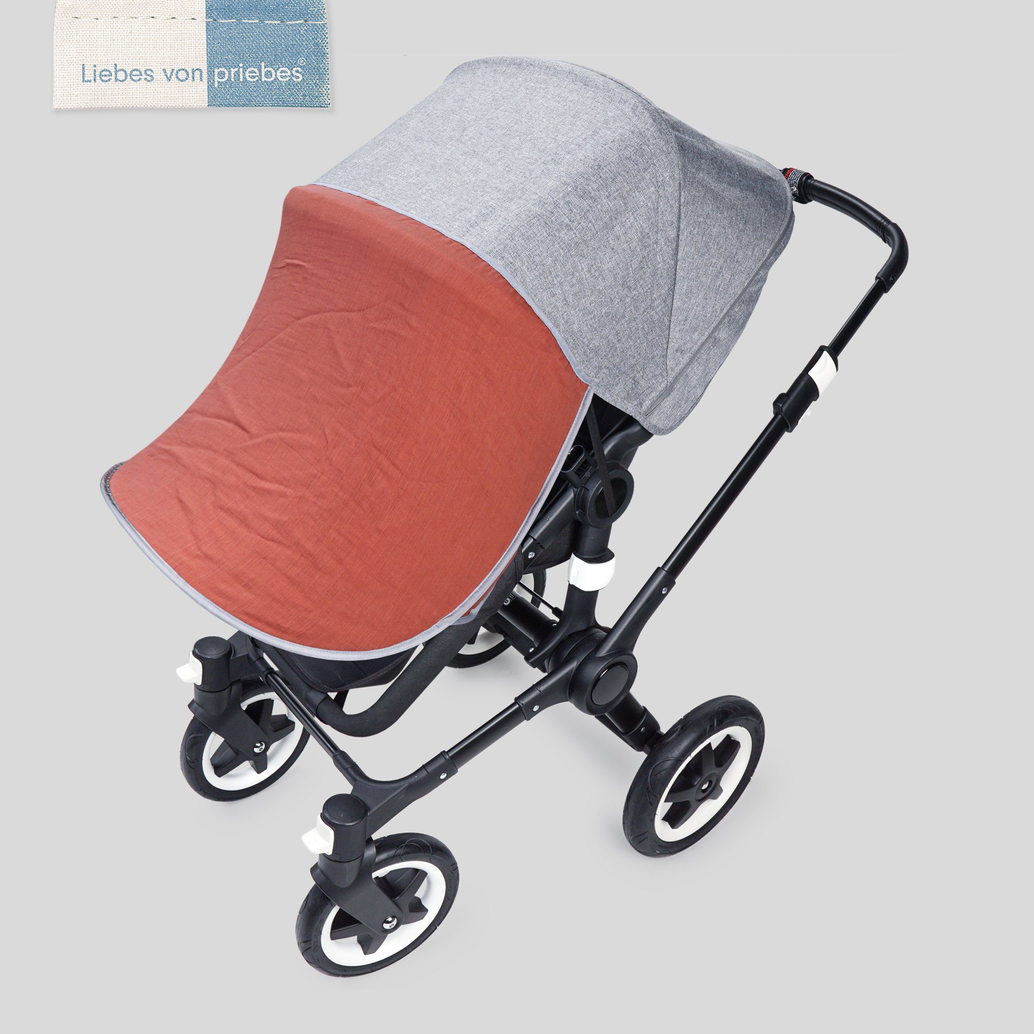 Liebes von priebes Kinderwagen-Sonnenschutzhülle DAISY Sonnensegel, günstig online kaufen