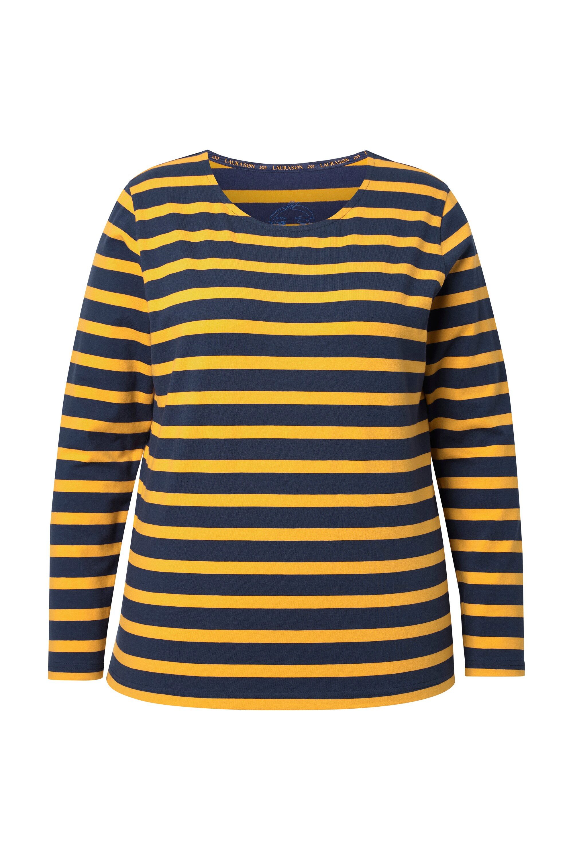Laurasøn T-Shirt Ringelshirt Rundhalsausschnitt Langarm günstig online kaufen