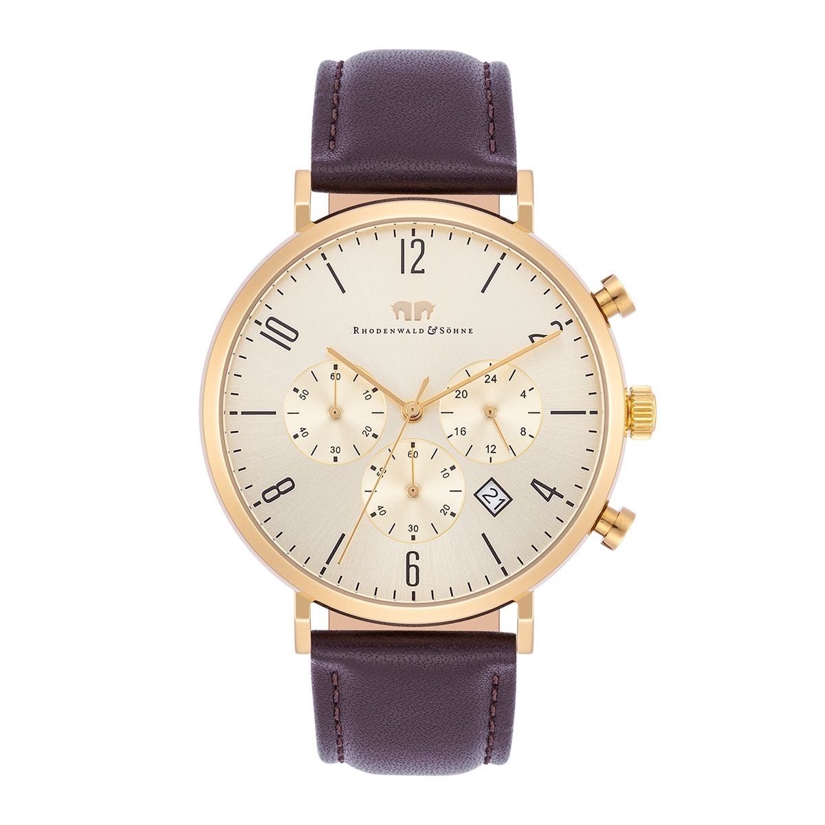 Rhodenwald & Söhne Chronograph Arakon braun, günstig online kaufen