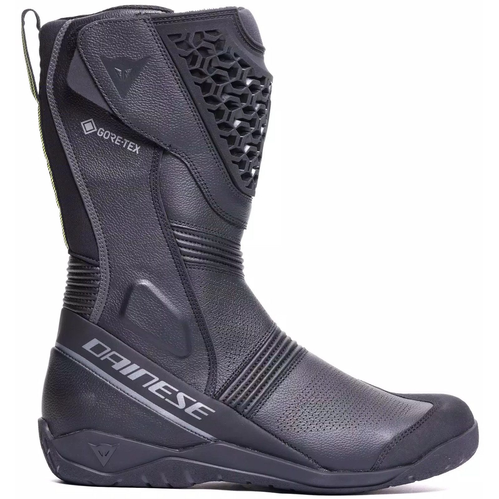 Dainese Dainese Fulcrum 4 Gore-Tex Motorradstiefel Schwarz 47 Motorradstiefel (Packung, Antistatische und Öl- und Benzinfeste Sohle) motorradstiefel für herren