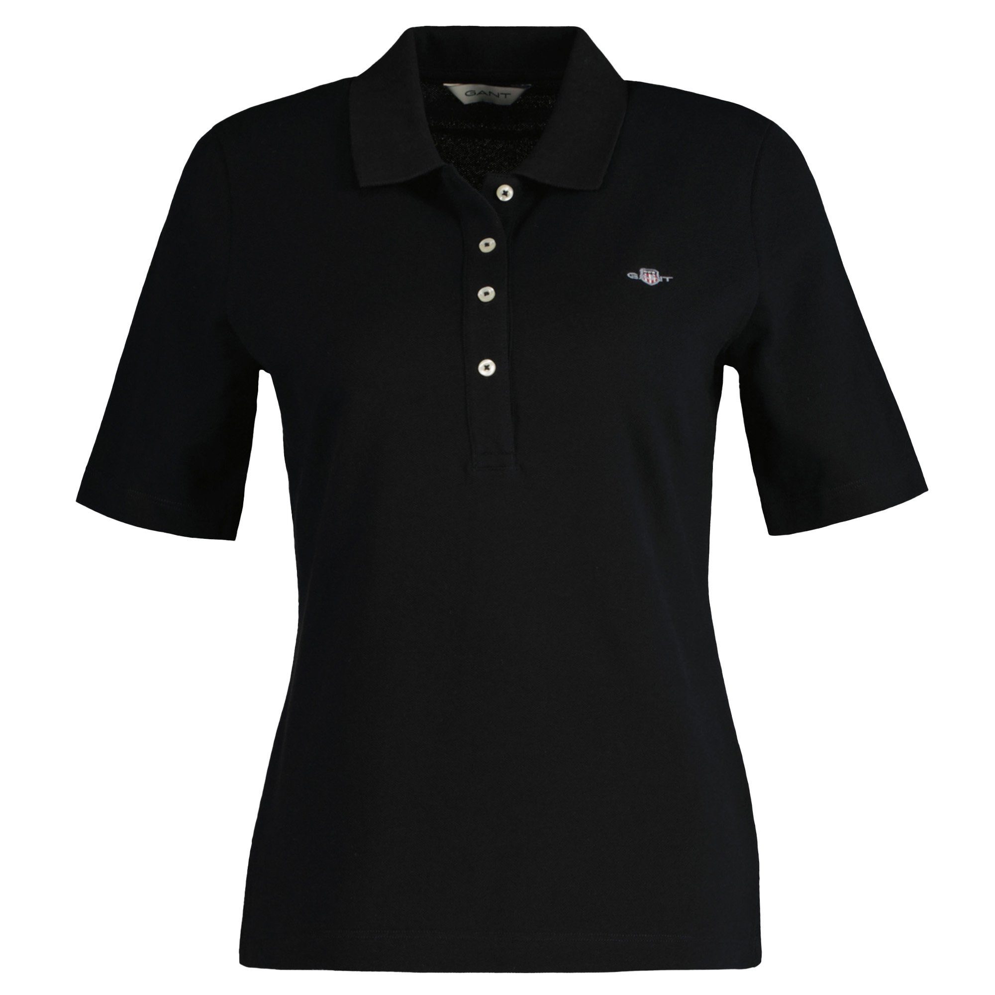 T-Shirt Damen Poloshirt 1er Pack Baumwolle