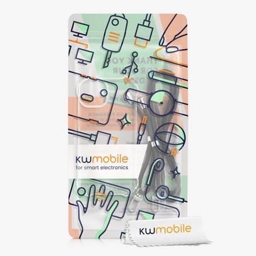 kwmobile Handyhülle Necklace Case für Apple iPhone 13 / iPhone 14 Hülle mit Band, handykette - stoßfestes Kunststoff Cover - TPU Bumper