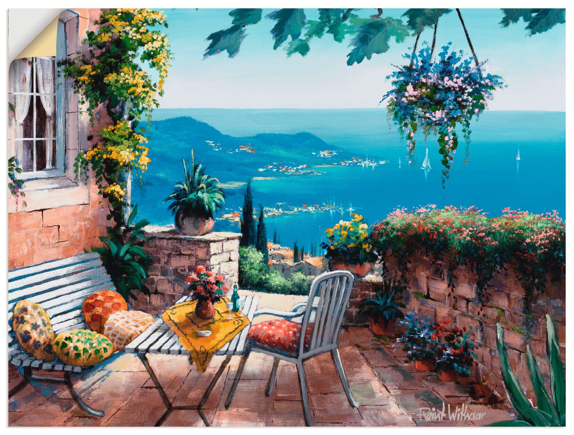 Artland Wandbild Zeiten der Ruhe, Garten günstig online kaufen