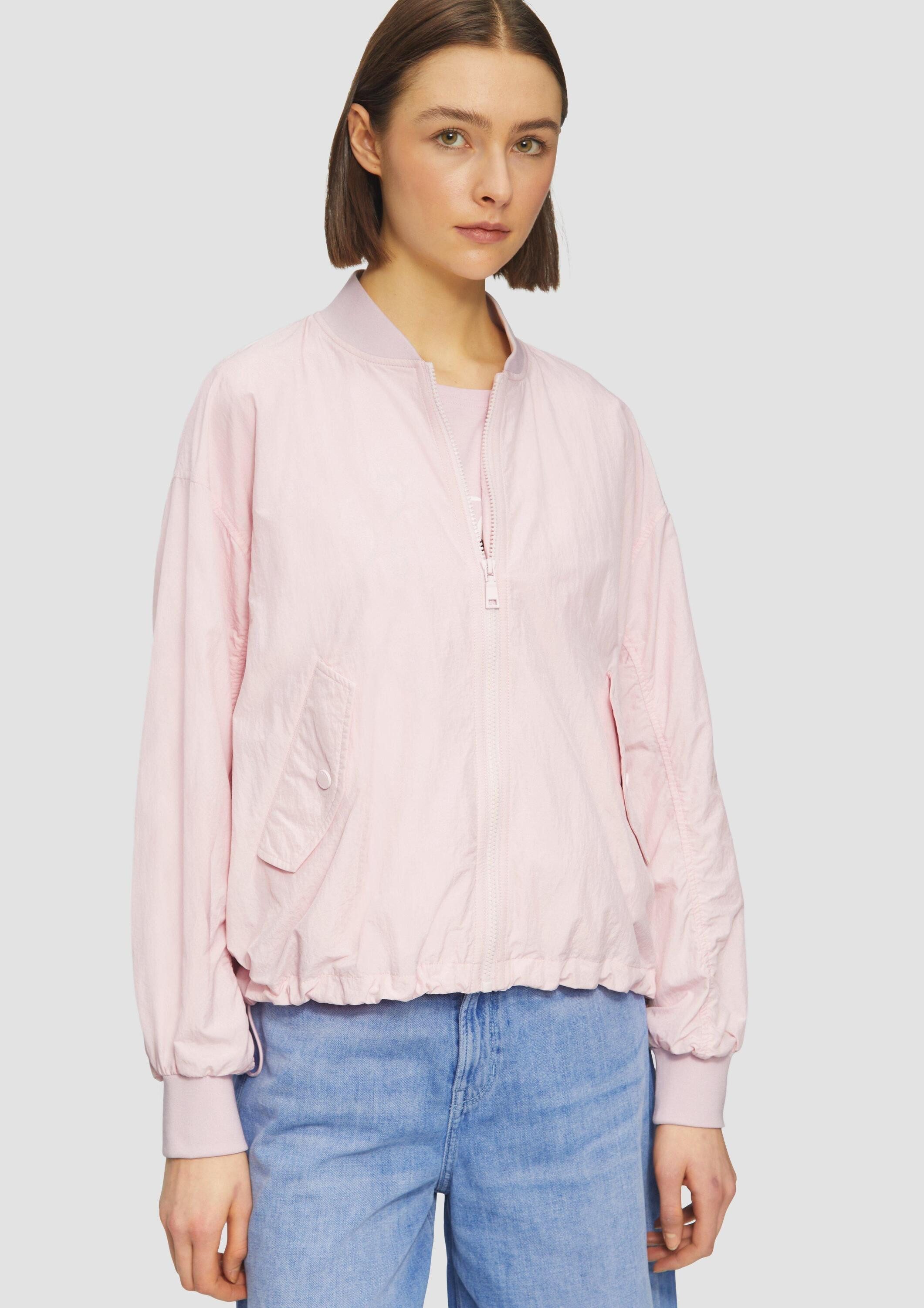 s.Oliver Funktionsjacke Outdoor-Jacke Leichter Nylon-Blouson im Relaxed Fit