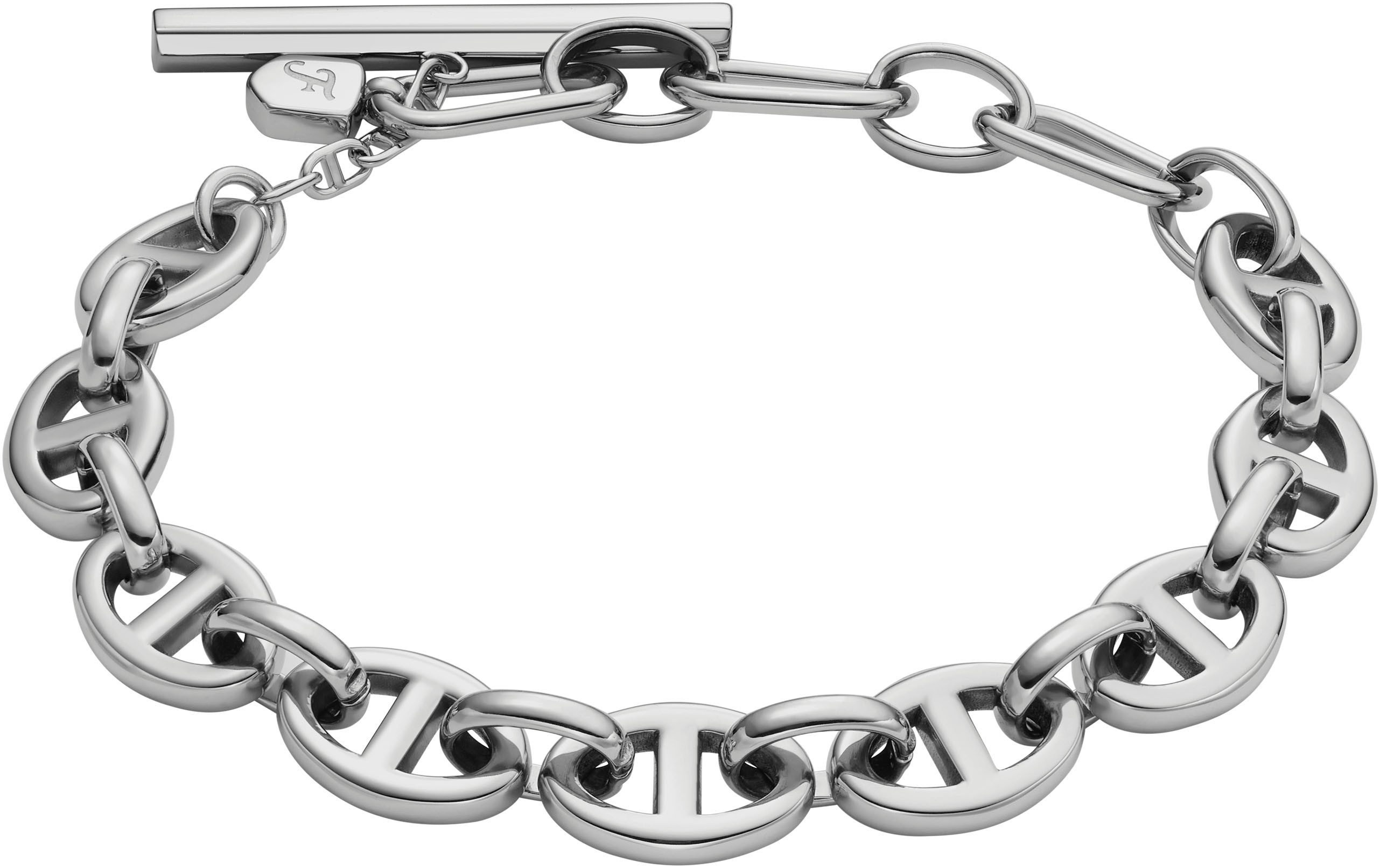 Fossil Armband Schmuck Geschenk Edelstahl Armkette Heritage D-Link