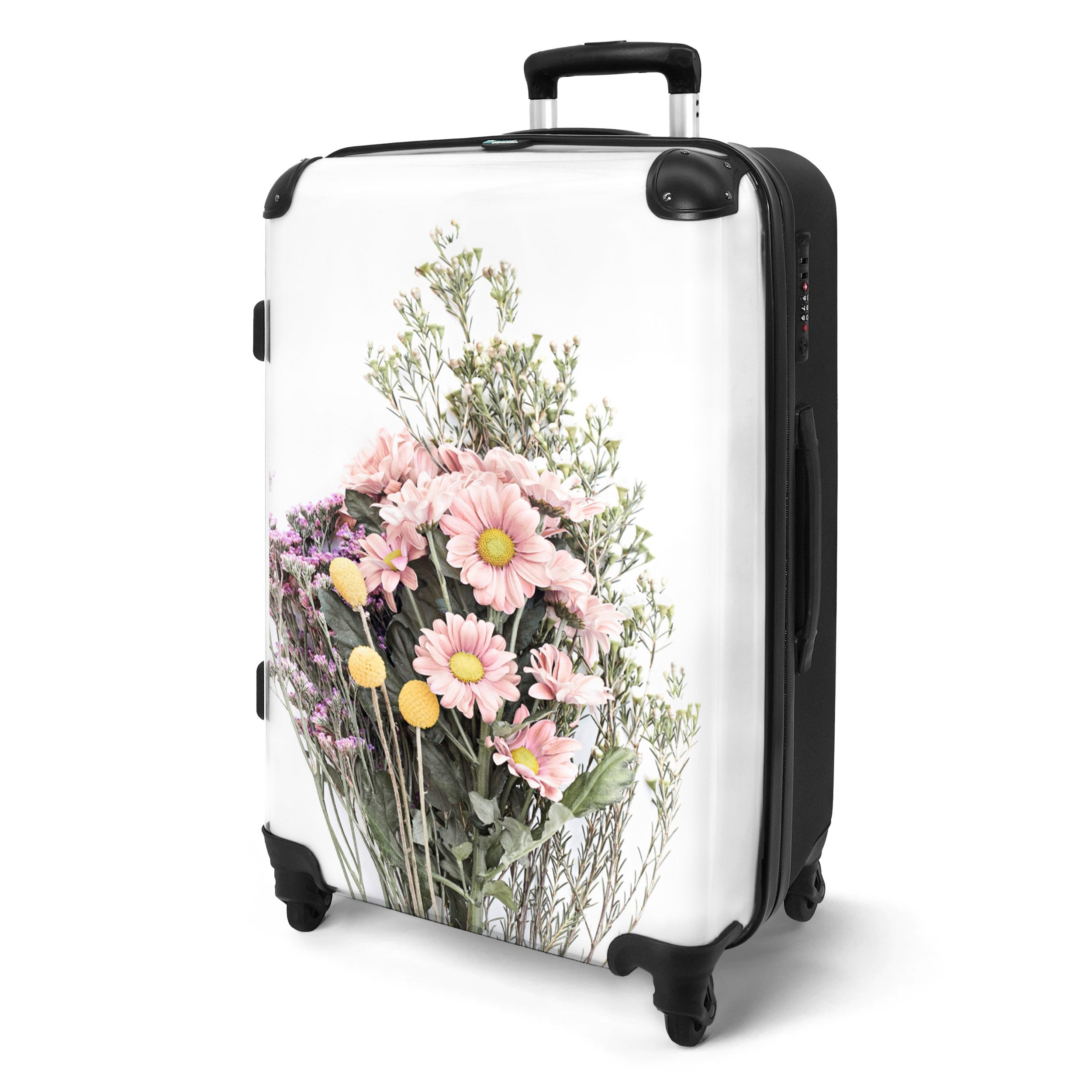 NoBoringSuitcases.com© Hartschalen-Trolley mit leuchtende Räder - günstig online kaufen