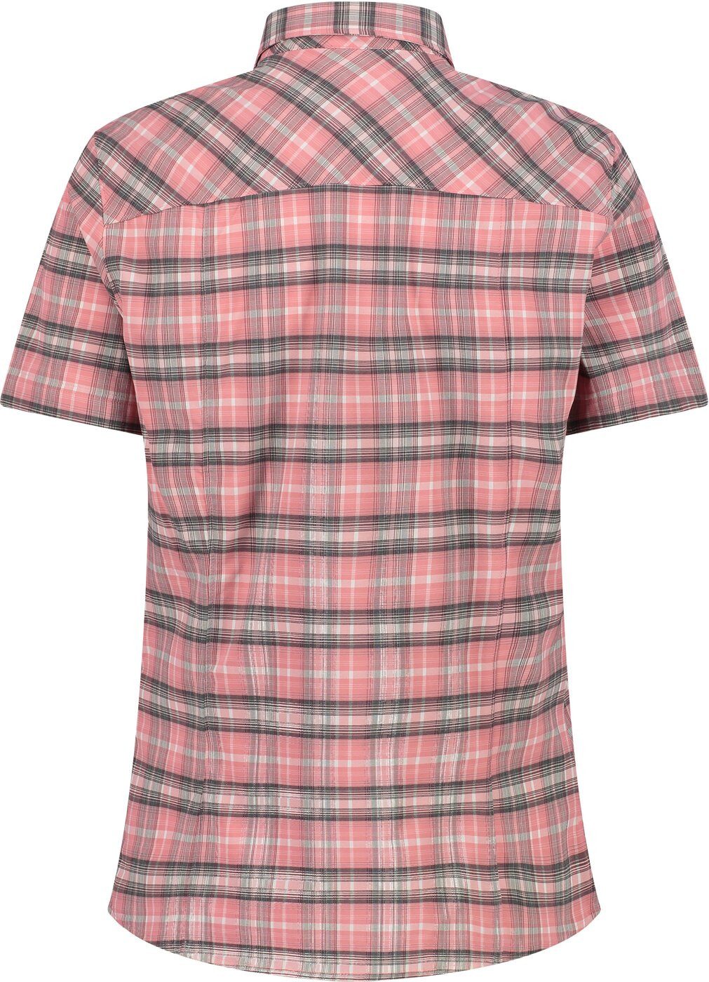 CMP Funktionsbluse WOMAN SHIRT ORCHIDEA-ANTRACITE-BIANCO