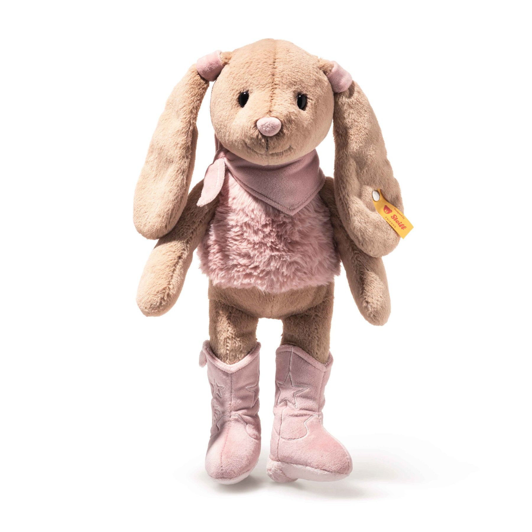 Steiff Kuscheltier Steiff Hase Hoppie Cowgirl 32 cm 081149