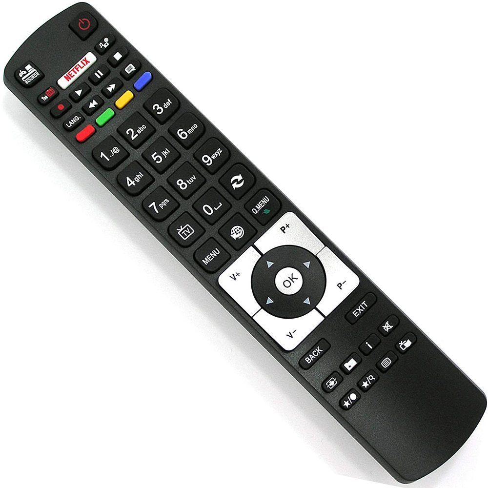 GelldG Ersatz Remote-Fernbedienung RC5118 für Alle Hitachi Telefunken TV Fernbedienung (1-in-1)