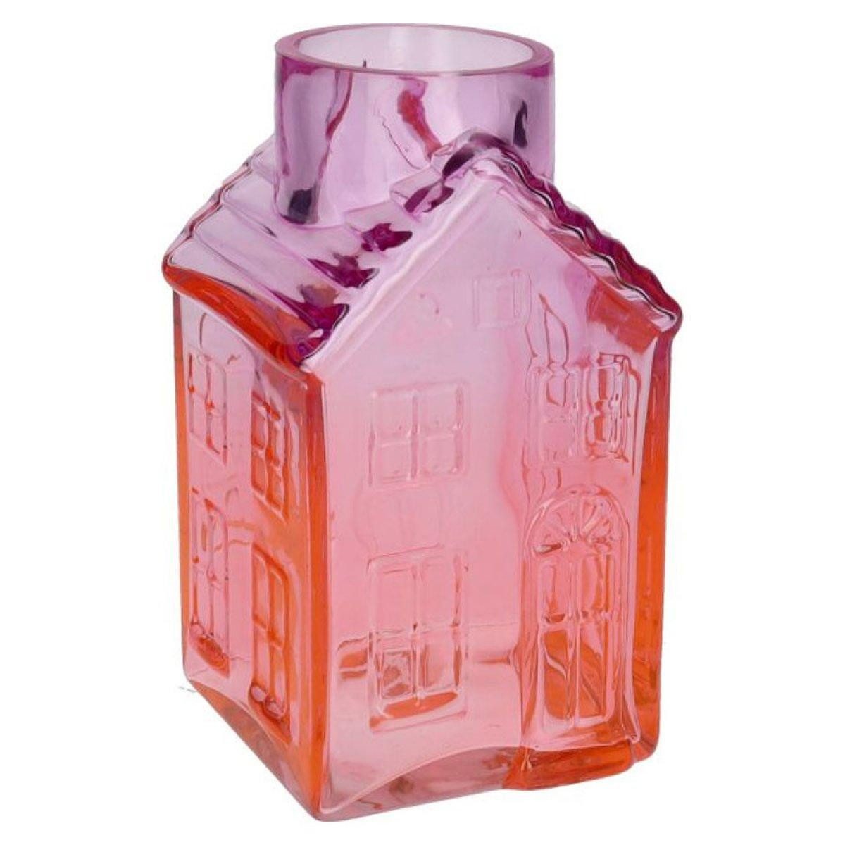 Giftcompany Dekovase Vase Haus Jacquard Pink (21,5cm)