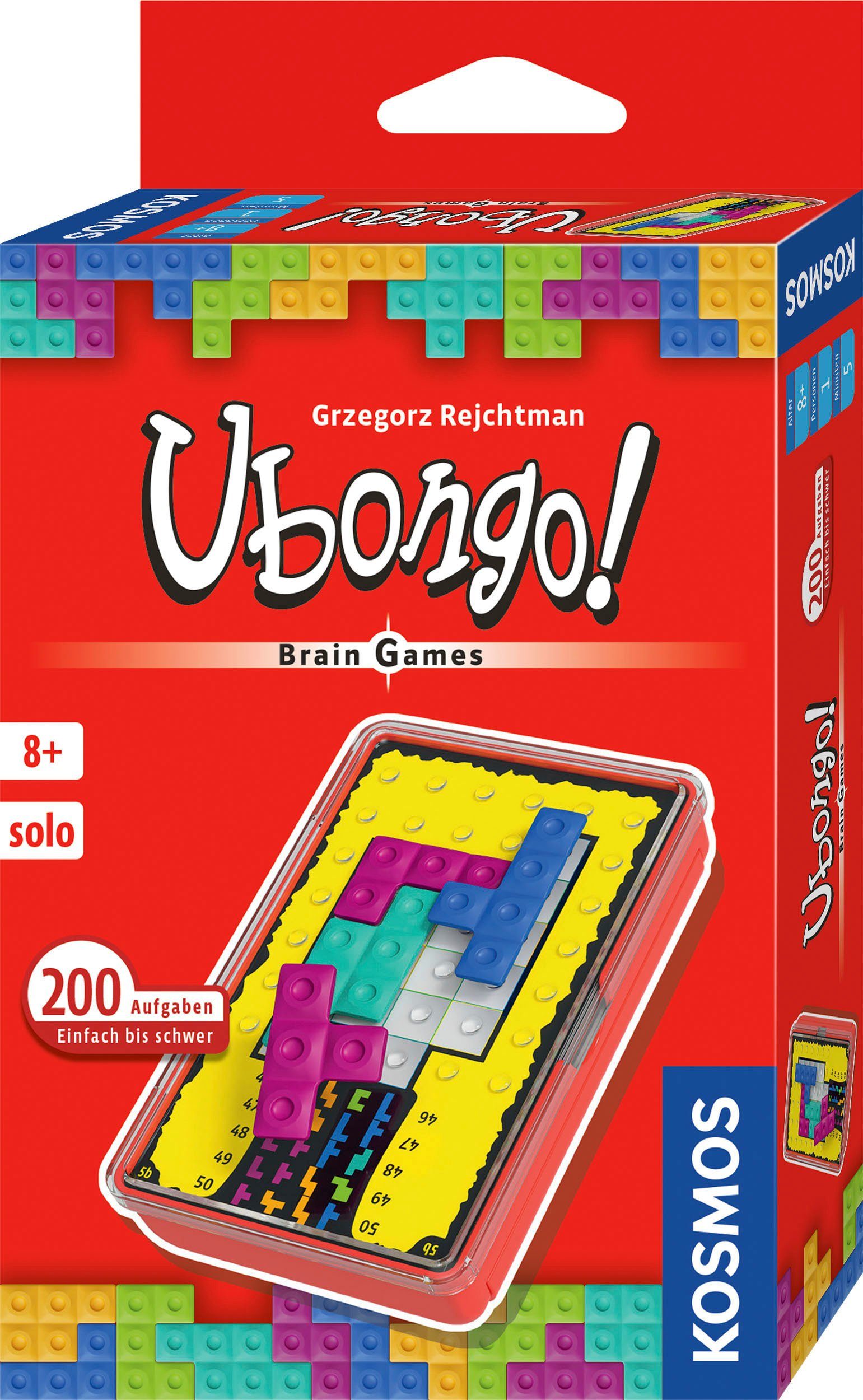 Kosmos Spiel, Geschicklichkeitsspiel Ubongo - Brain Games