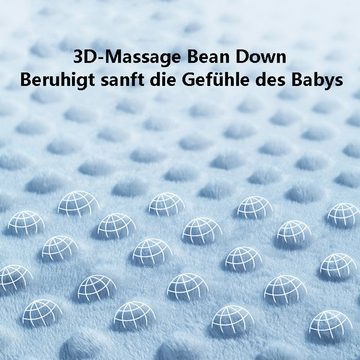 Houhence Babykissen Baby-Keilkissen, Weiches, Atmungsaktives Baby-Kleinkind-Kissen