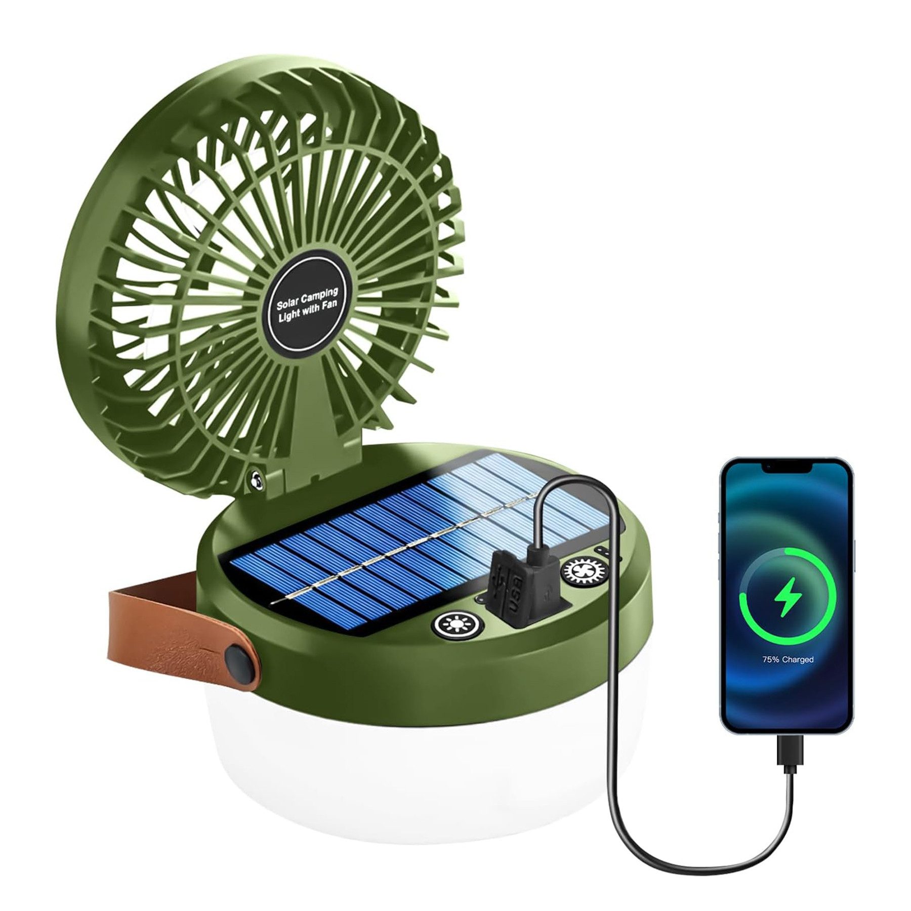 Senmudi Tischventilator 2-in-1 Camping Ventilator mit günstig online kaufen