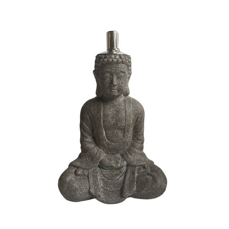 HTI-Line Dekofigur Öllampe Buddha 1 (Stück, 1 St., 1x Öllampe Buddha, ohne Dekoration), Dekoleuchte Gartenleuchte