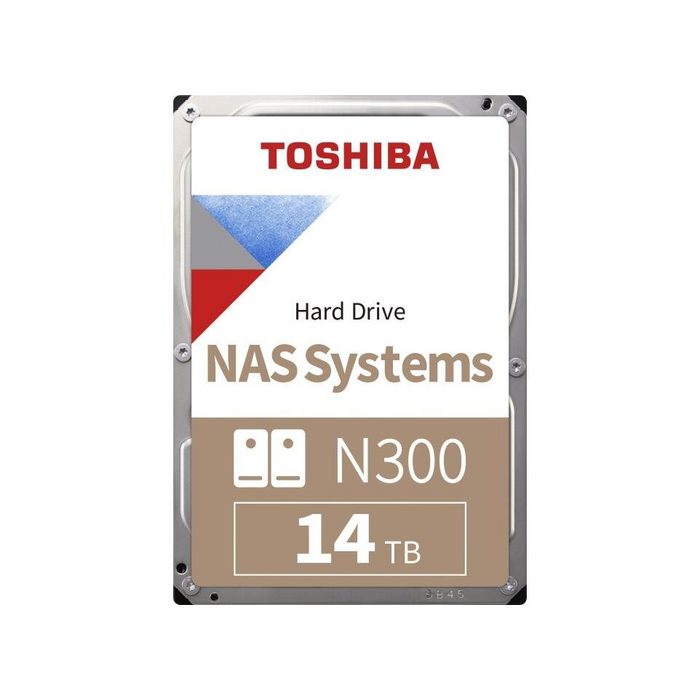 Toshiba Toshiba N300 NAS Systems 14TB SATA 6Gb/s bulk HD interne-HDD-NAS-Festplatte