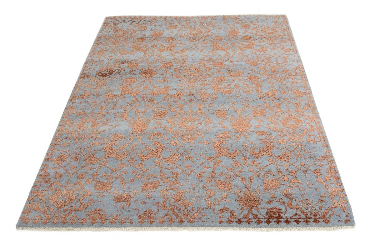 Orientteppich Sadraa mm Designteppich, 10 Nain / Handgeknüpfter Trading, Moderner 123x188 Orientteppich rechteckig, Höhe