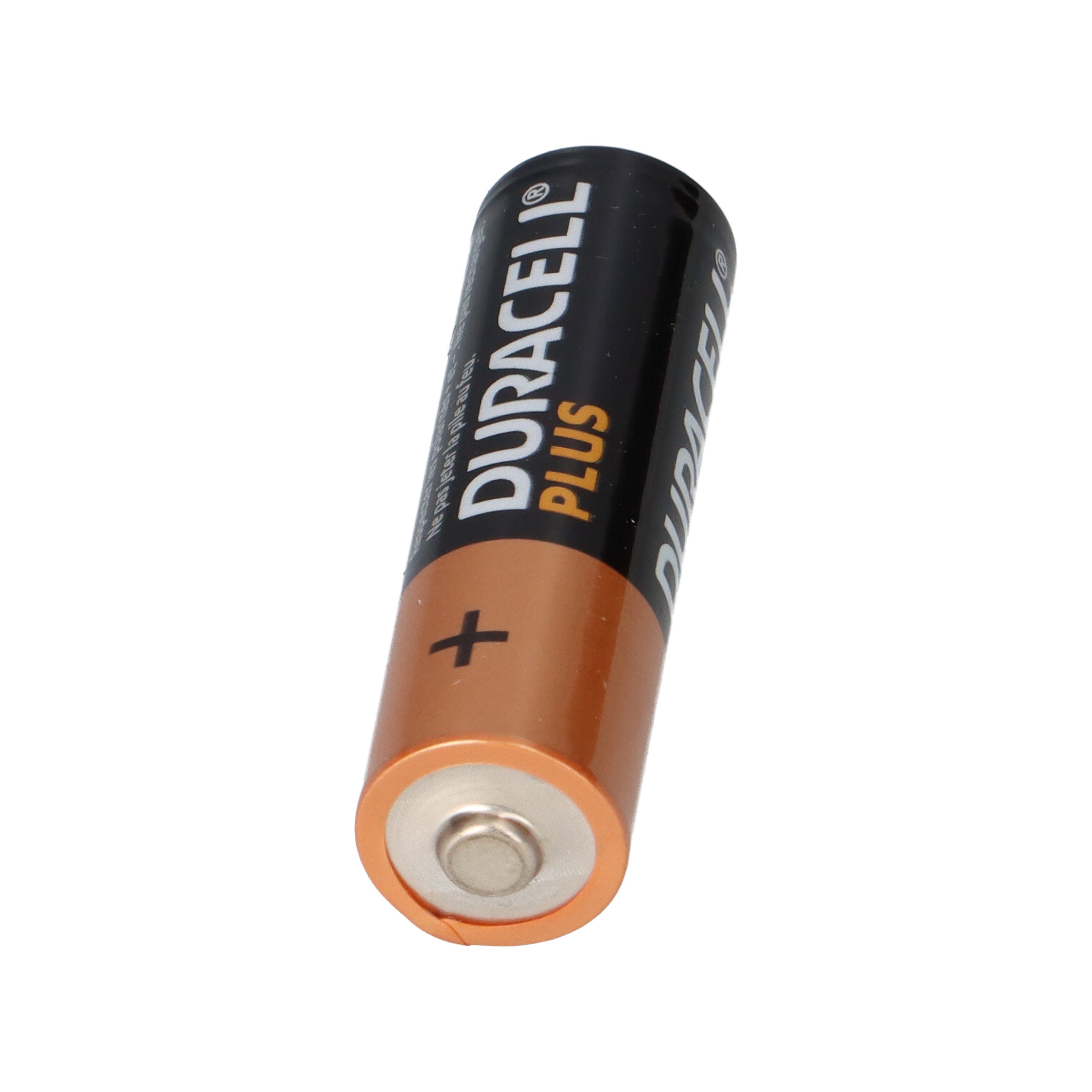 Duracell Plus AA Power Duracell AlMn MN1500 4x Batterie Batterie Mignon