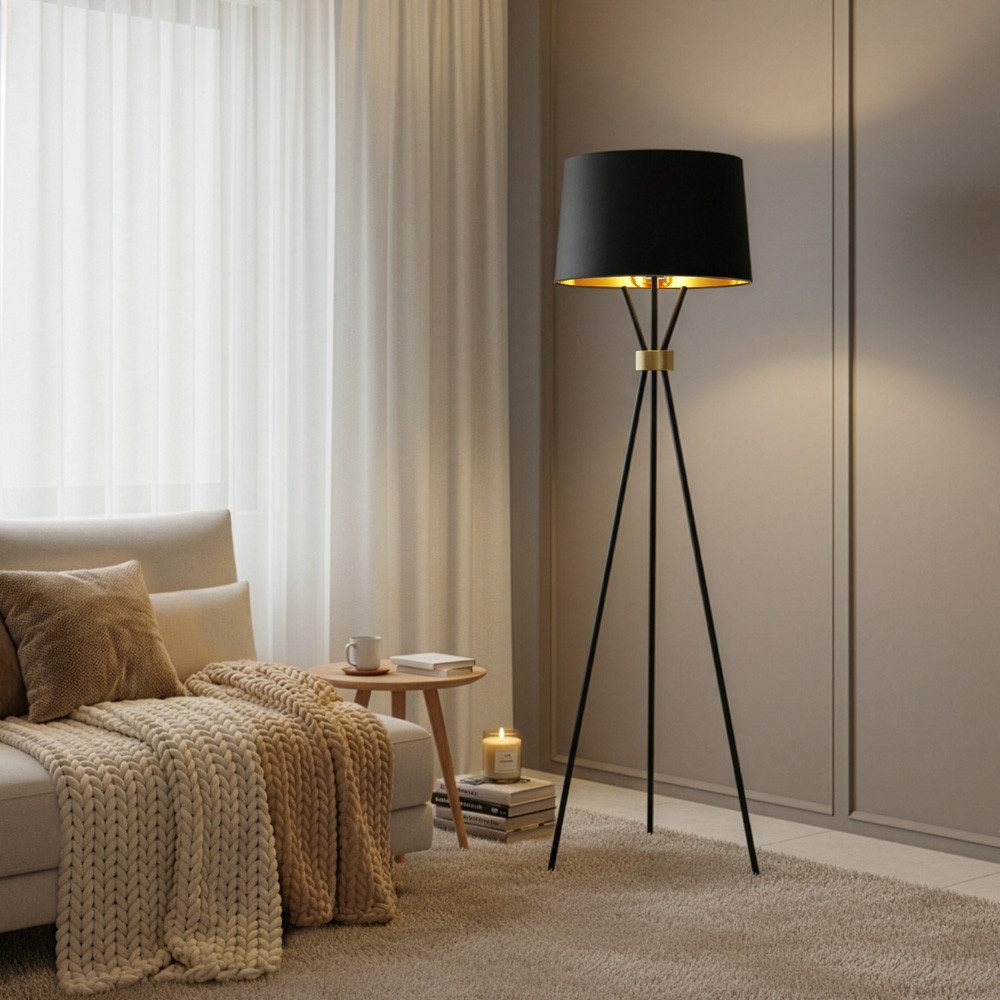 HOME DELUXE Stehlampe LUNA 165 cm, ohne Leuchtmittel, Blendfreies Licht günstig online kaufen