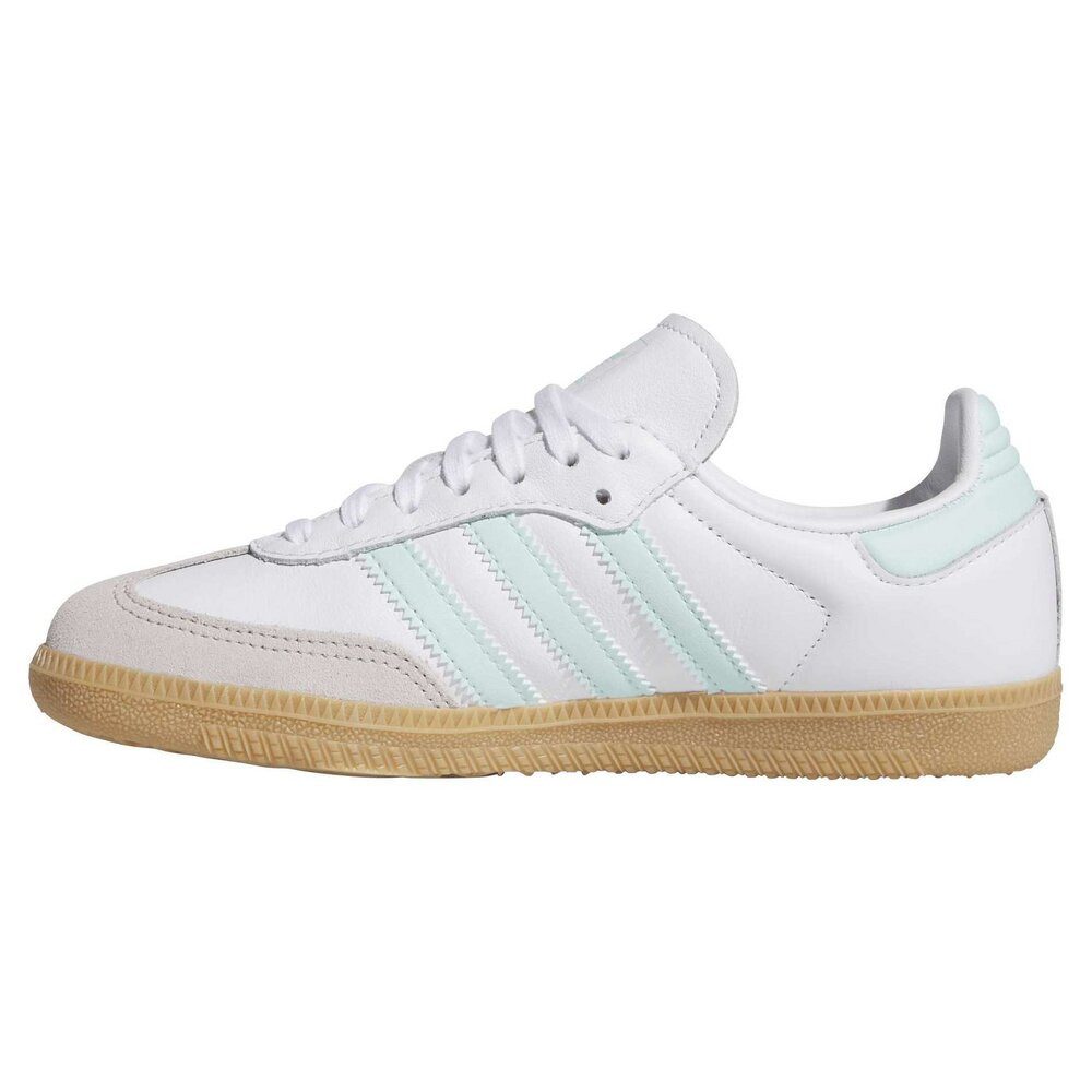 adidas Originals Adidas - SAMBA OG J - Weiß Schnürschuh