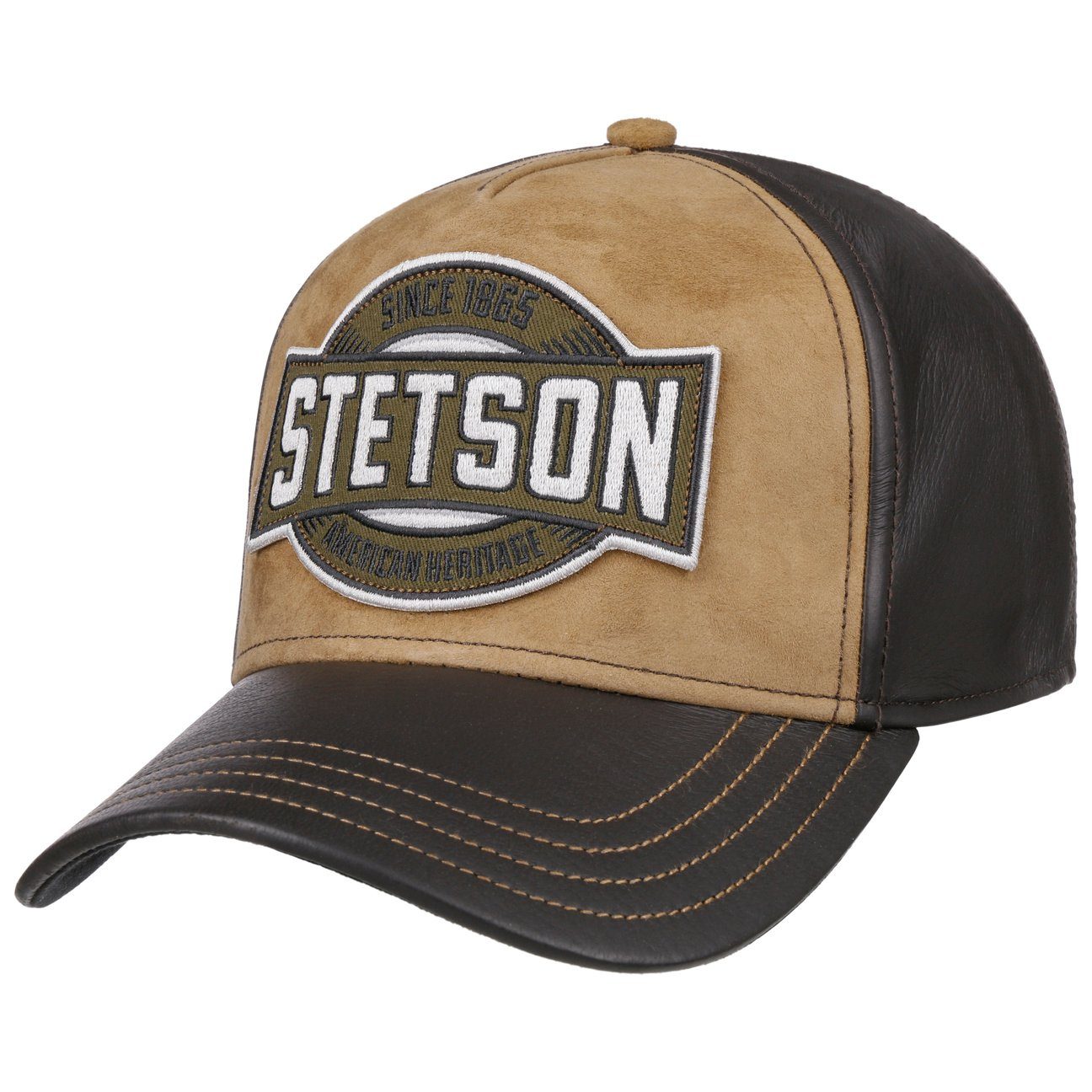 Stetson Baseball Cap (1-St) Basecap Metallschnalle