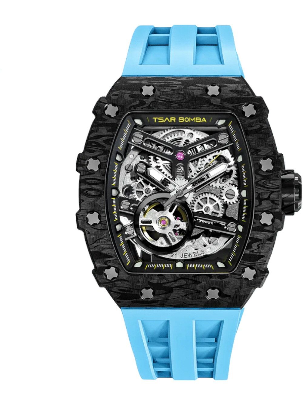 Tsar Bomba Automatikuhr Tsar Bomba TB8208CF-41 Herrenuhr Elemental Automatik 43mm 5ATM Tsar Bomba TB8208CF-41 Herrenuhr Elemental Automatik 43mm 5ATM
