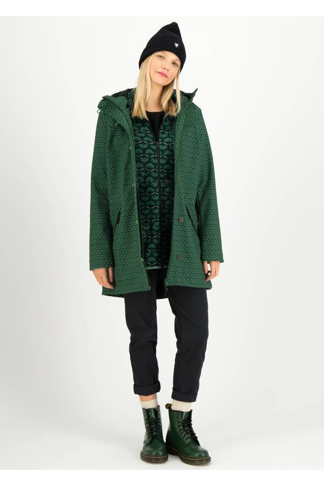Blutsgeschwister Softshelljacke Blutsgeschwister Wild Weather Long günstig online kaufen