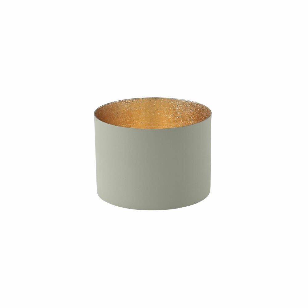 Giftcompany Windlicht Chennai M Cool Gray 7.5 cm