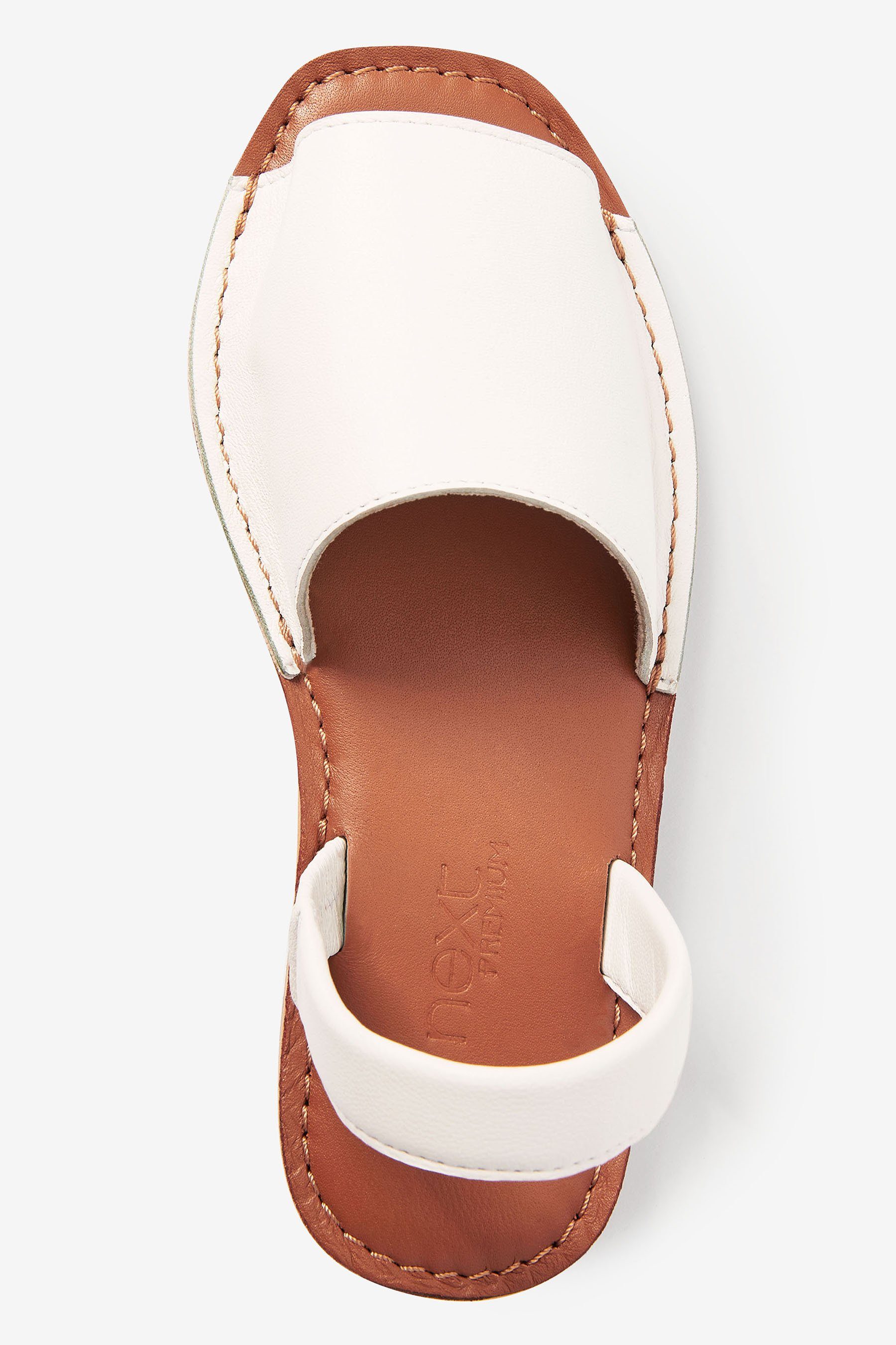 Schuhe Sandalen Next Lederpumps mit Zierausschnitten Sandale