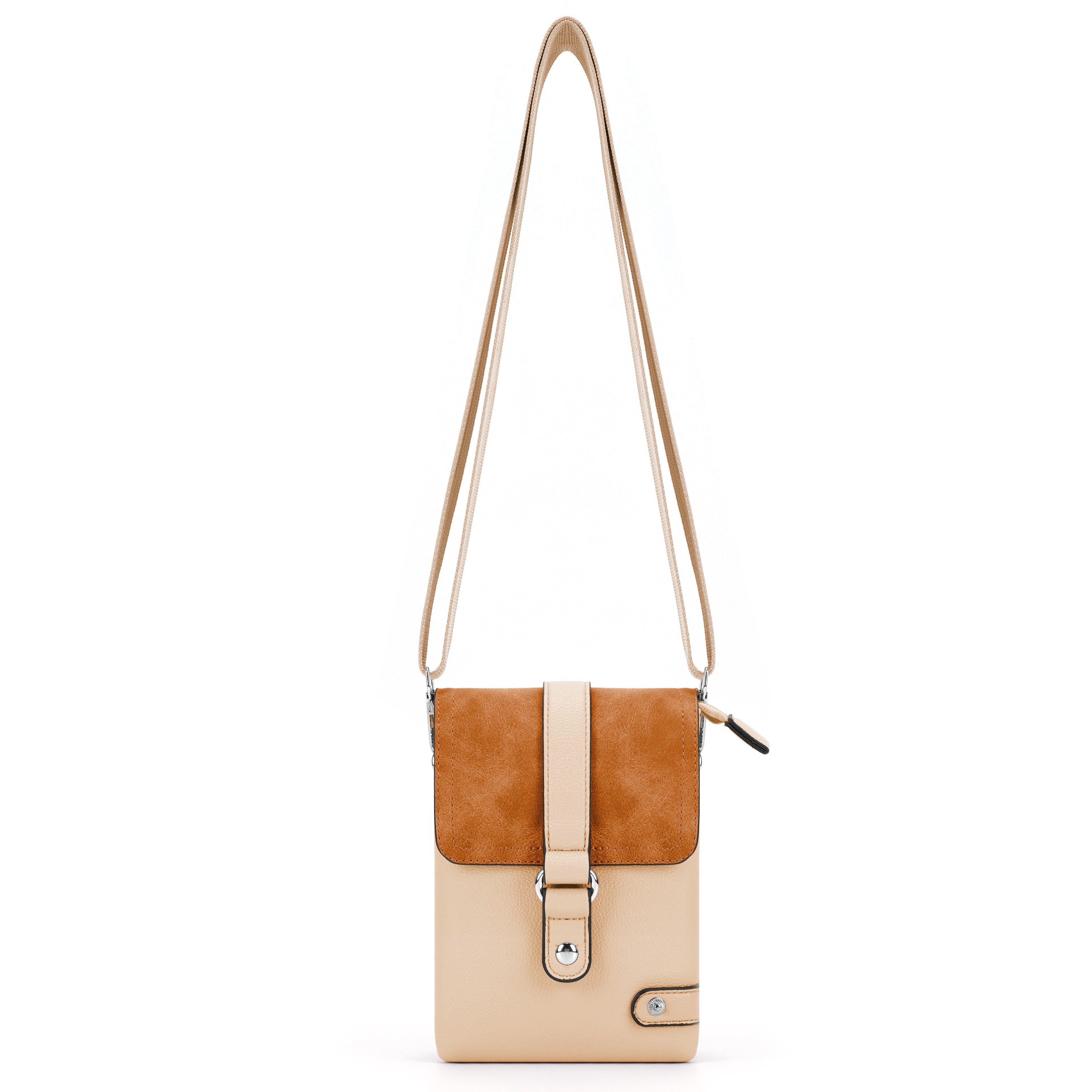 MIRROSI Umhängetasche Damen Crossbody Bag, Klein ca.14x21x3cm Handytasche, Kleine Tasche, Schultertasche für jeden Anlass