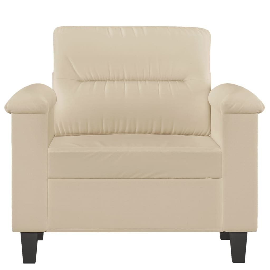 vidaXL Sofa Sessel Creme 60 cm günstig online kaufen