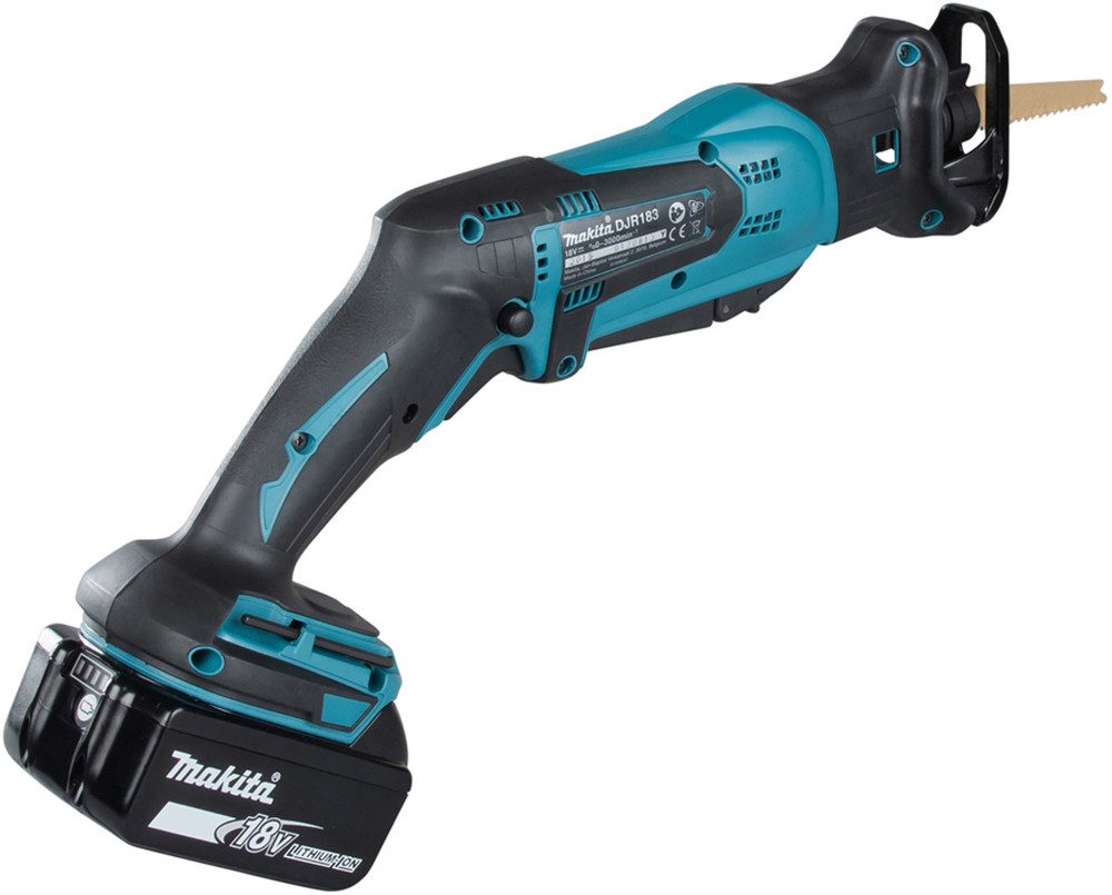 Makita Akku-Reciprosäge DJR183Z, ohne Akku und Ladegerät – Bild 3 von 5