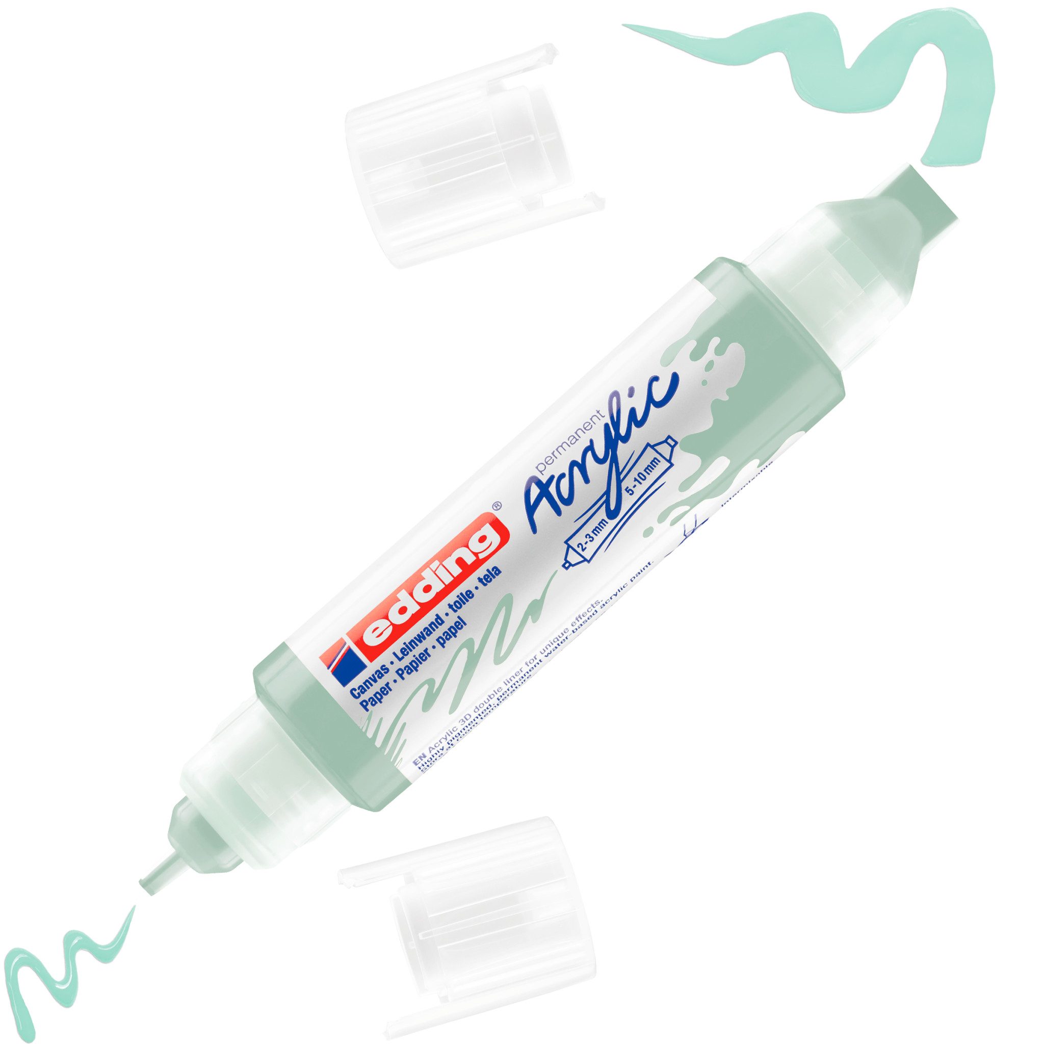 edding Marker 5400 Double Liner, 3D, Strichbreite 2 mm - 3 mm und 5 mm - 10 mm