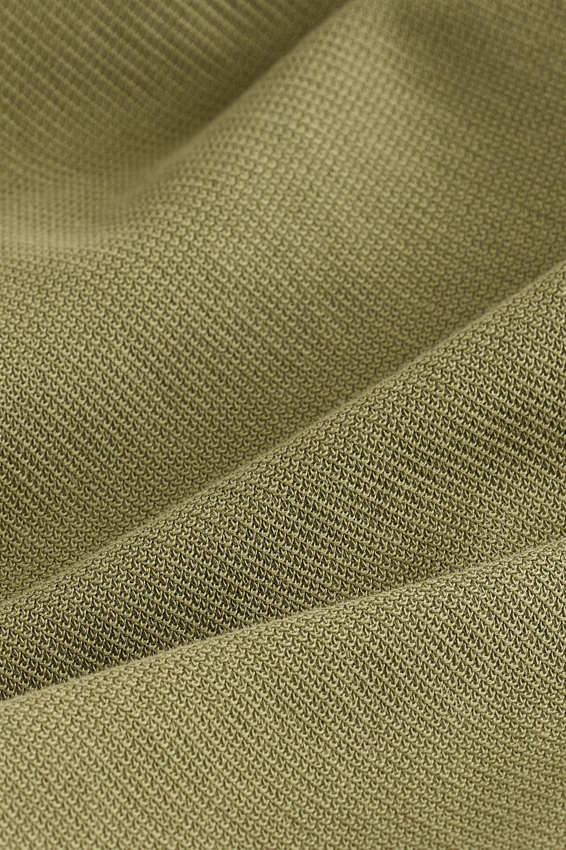 Next Poloshirt Elegantes strukturiertes Polohemd (1-tlg)