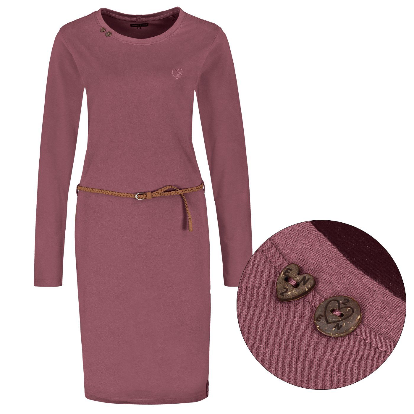 Eight2Nine Jerseykleid Eight2nine Damen Strickkleid Tunika lange Pullover S günstig online kaufen